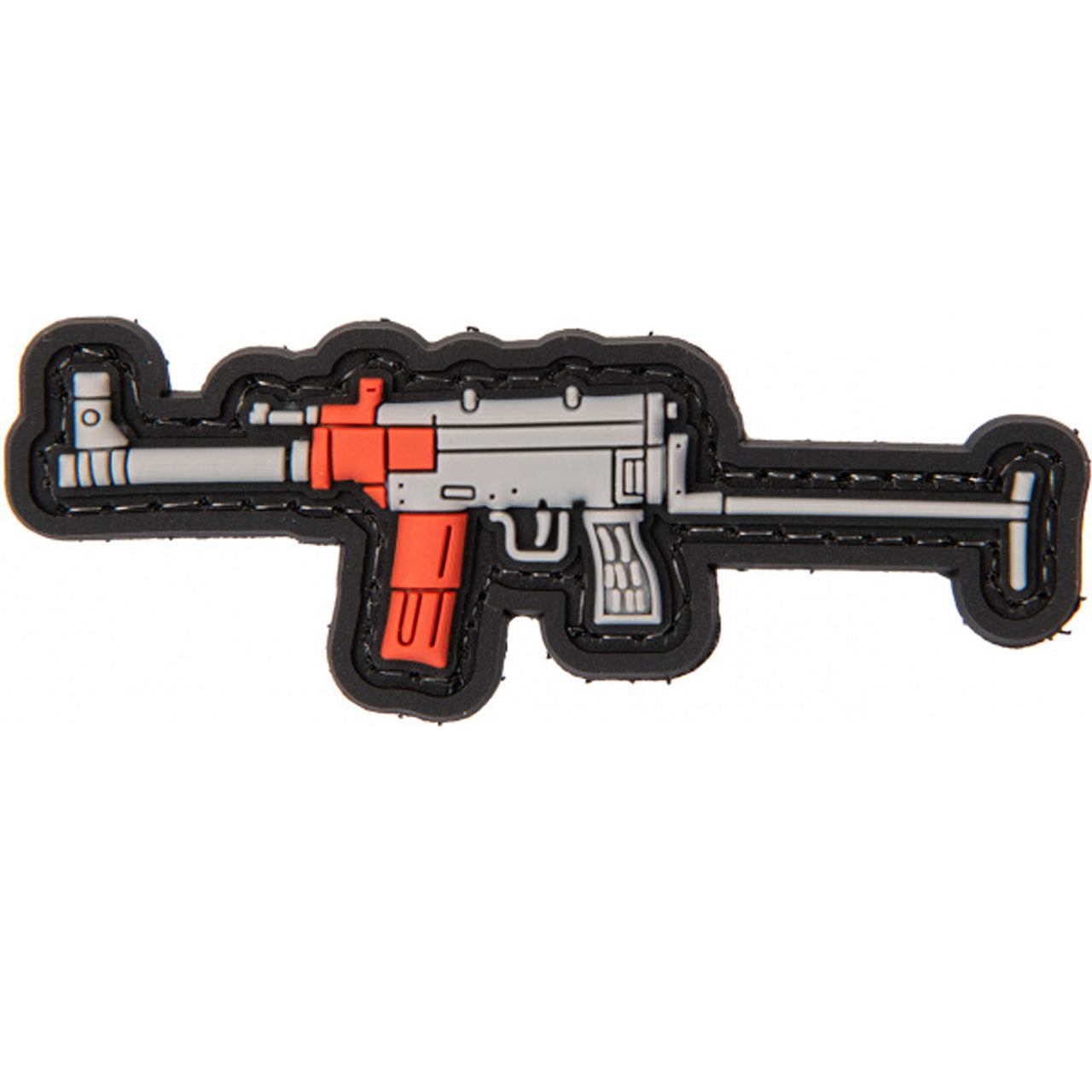 3D VZ-58 V PVC Patch, Velcro backed Badge. Great for attaching to your field gear, jackets, shirts, pants, jeans, hats or even create your own patch board. Size: 7.8x3cm