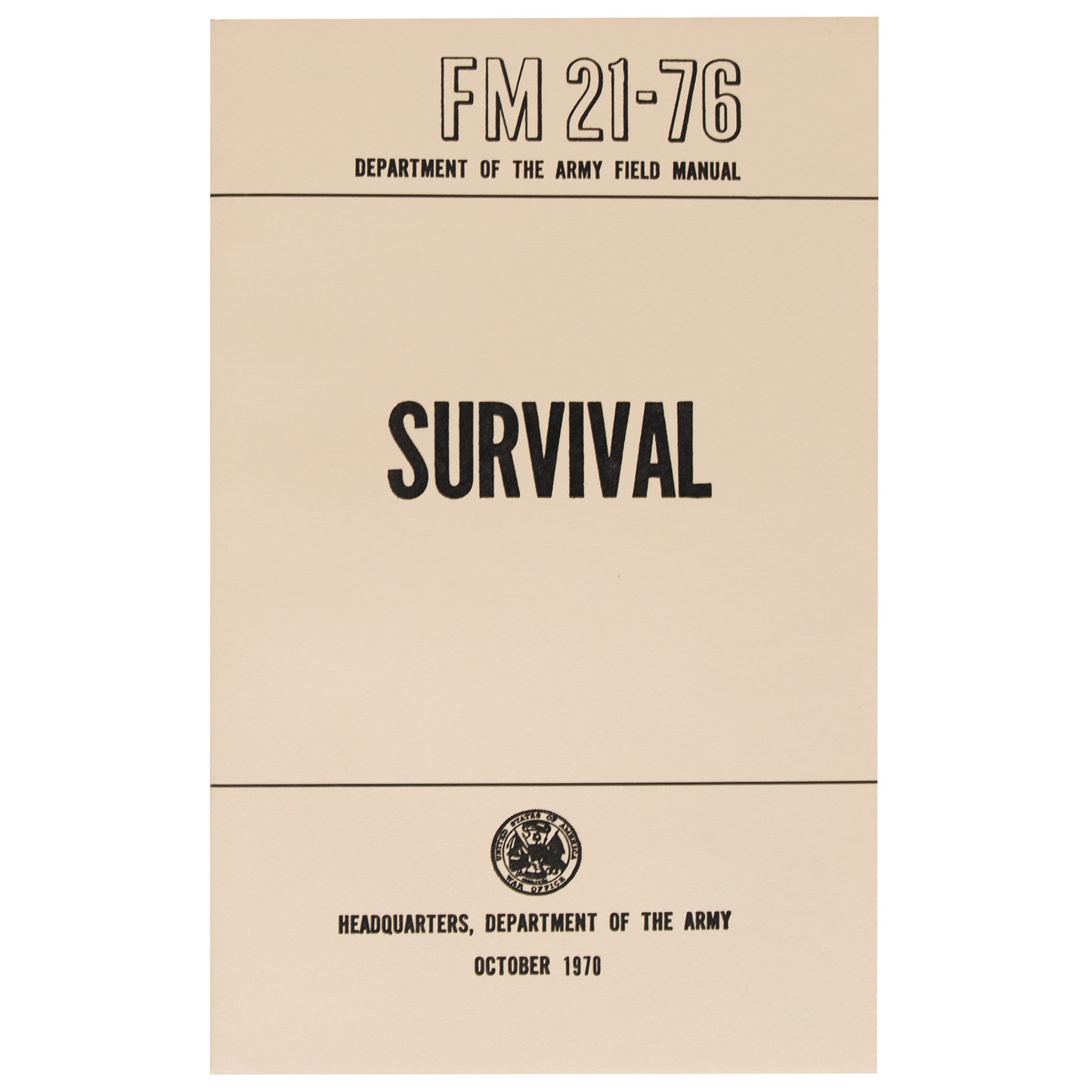 This Survival Manual is the must-have tool for any trip into the great outdoors. The 288-page military survival guide includes navigation, locating food and water, how to start a fire, and other key survival skills every soldier, hiker, and hunter should know. www.moralepatches.com.au