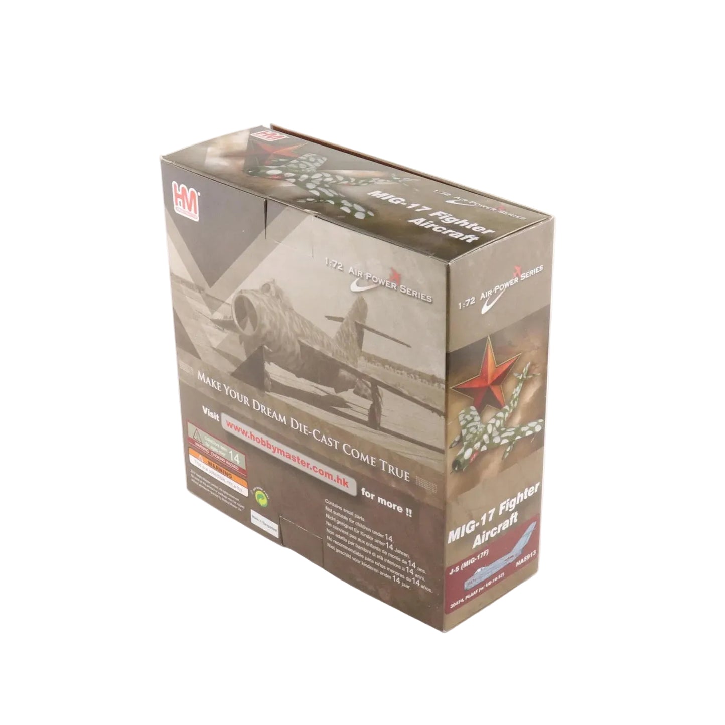 1/72 J-5 (MiG-17F) 30474 PLAAF (with UB-16-57) by Hobby Master delivers Cold War jet heritage display value for military aviation collectors and 1:72 scale lineups. www.moralepatches.com.au