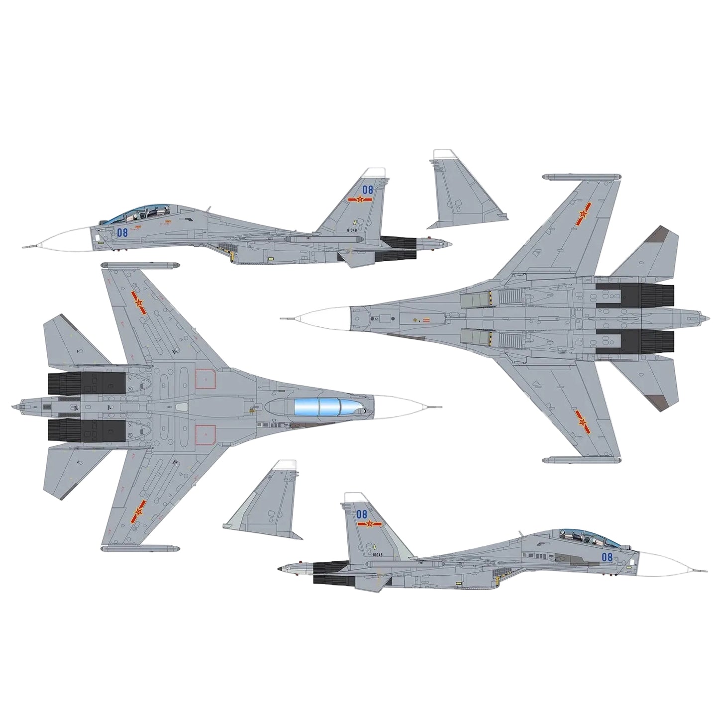 1/72 Su-30MK2 81048 PLA Naval Air Force 2012 (with 2 x KH-59MK missiles) by Hobby Master delivers premium collector realism for military aircraft model enthusiasts. www.moralepatches.com.au