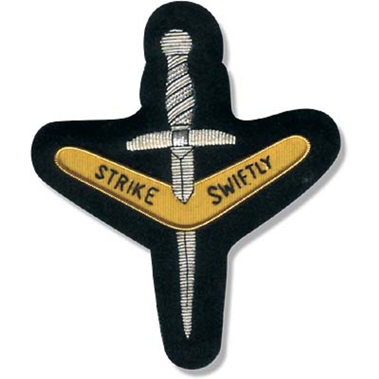 Show your style and patriotism with this 1st Commando Regiment (1 CDO REGT) Bullion Pocket Badge. Precisely measuring 80x80mm, it beautifully fits on your Blazer, bag or anywhere else you want an eye-catching accessory. Plus, the secure 3 butterfly catches on the back ensure it stays in place. Ready to wear, proudly and with confidence! www.moralepatches.com.au