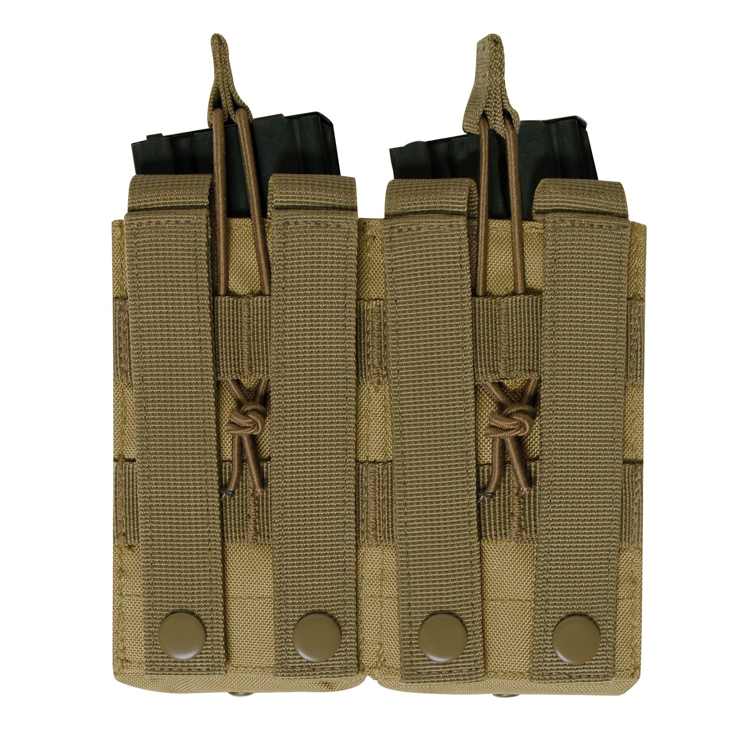 The mag pouch features elastic cord closures with pull tabs that enable rapid access to your ammo. Rothco’s tactical magazine pouch reliably fits standard-sized M-16 mags, AK-47 mags, and more. www.moralepatches.com.au