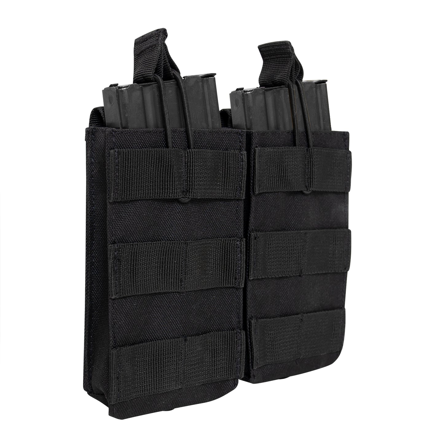 Safely secure your spare mags at the range with Rothco’s MOLLE Open Top Double Mag Pouch. This MOLLE compatible double magazine pouch with four MOLLE straps on the back and six MOLLE loops on the front for securing to tactical vests, assault packs, duty belts, or anything with a MOLLE panel. www.moralepatches.com.au