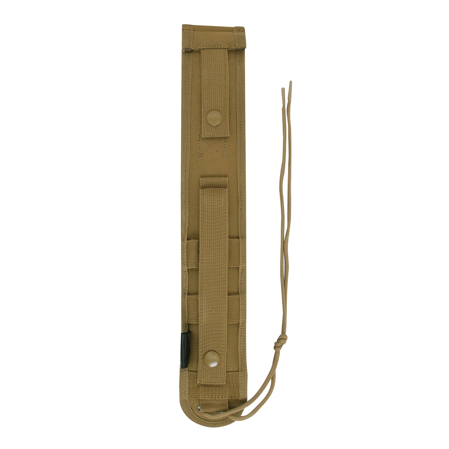 The MOLLE Knife Sheath is a lightweight and durable way to safely secure your blade while working, hiking, or hunting. The sheath features two webbing straps with snap closures that secure the knife inside of the seven-inch hard blade insert. www.moralepatches.com.au