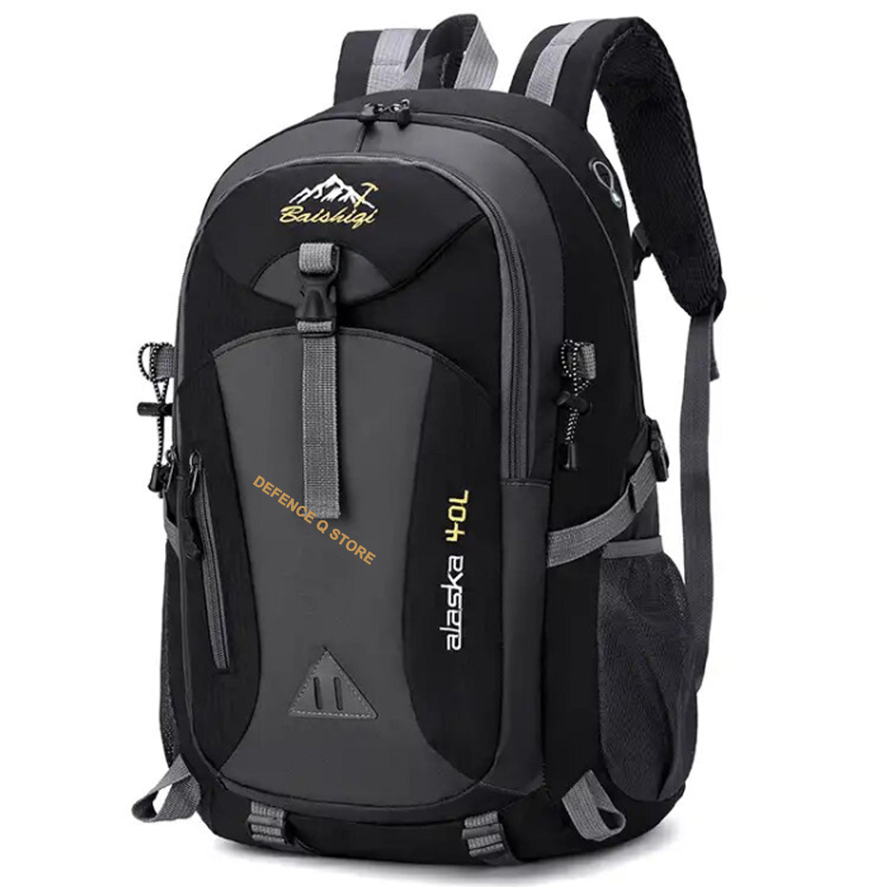 Experience the ultimate convenience and versatility with the Alaska Model 40LT Backpack in Black. Boasting a spacious 40LT capacity, this backpack has a dedicated compartment for your laptop or tablet, while still leaving plenty of room for all your other essential gear. www.moralepatches.com.au