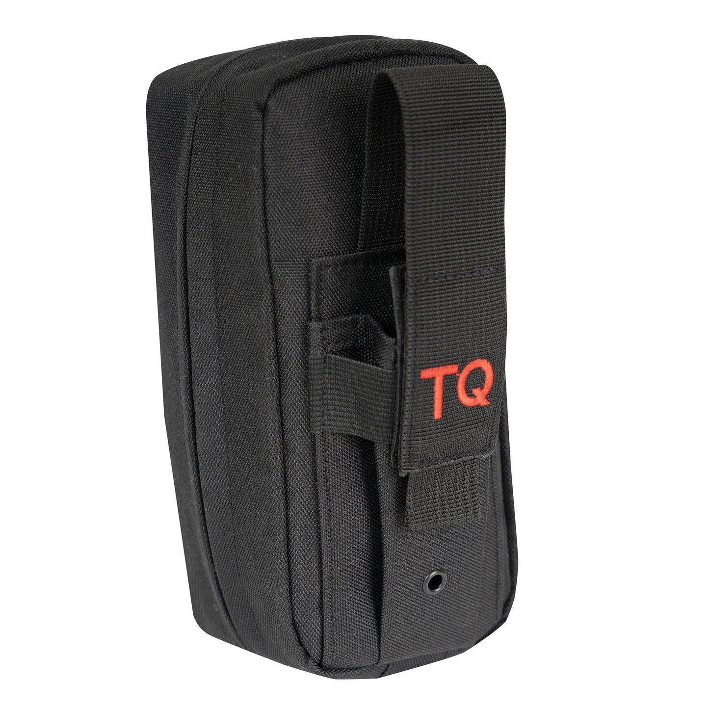 Fast Action First Aid Tourniquet Pouch is designed for rapid access to first-aid gear in situations where every second counts. The exterior pocket secures your tourniquet with a webbing flap featuring a hook and loop closure and elasticized polyester for a secure fit. The fast action pull tab allows easy one-handed access for self-use. www.moralepatches.com.au
