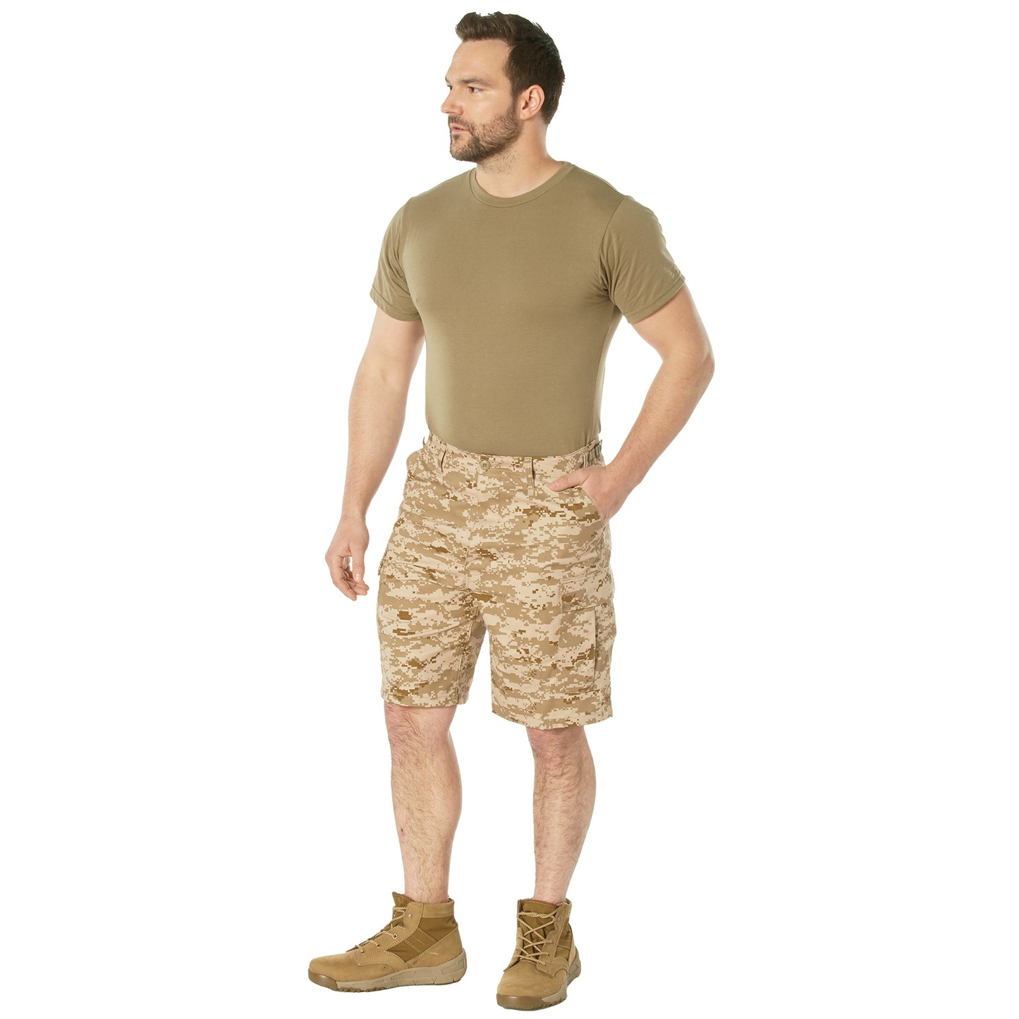 Rothco’s Tactical Camo BDU Shorts are just what you need for the trail, range, and casual style. Constructed from a cotton / polyester fabric blend, our military shorts are built for unparalleled performance, comfort, and convenience while you are on the field. www.moralepatches.com.au