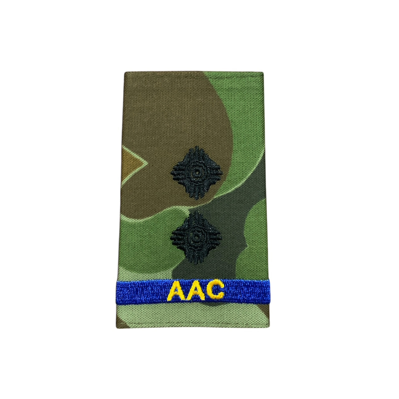 Experience the pride and honor of being a Lieutenant in the Australian Army Cadets with our Auscam Rank Slide! Perfect for displaying your rank and representing your dedication to serving your country. Get yours now and feel the power and prestige of wearing an official AAC Rank Slide. www.moralepatches.com.au