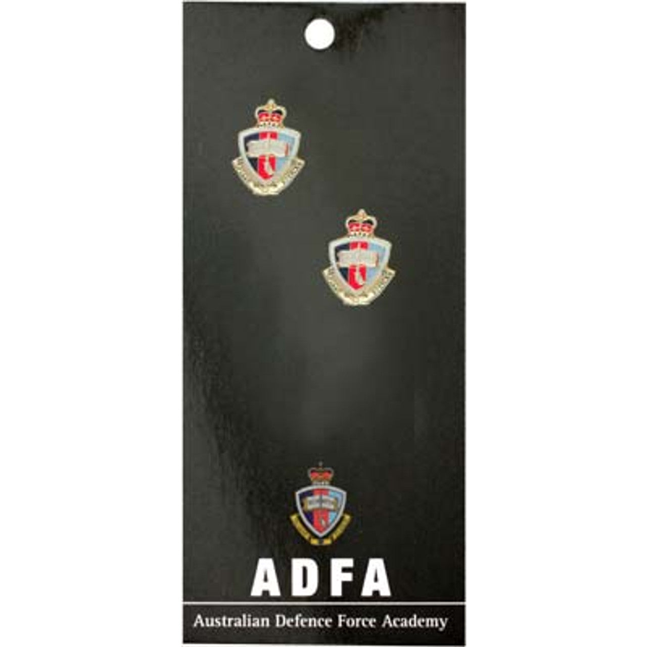 Australian Defence Force Academy (ADFA) 20mm full colour enamel cuff links. These beautiful gold plated cuff links are the perfect accessory for work or functions. www.moralepatches.com.au