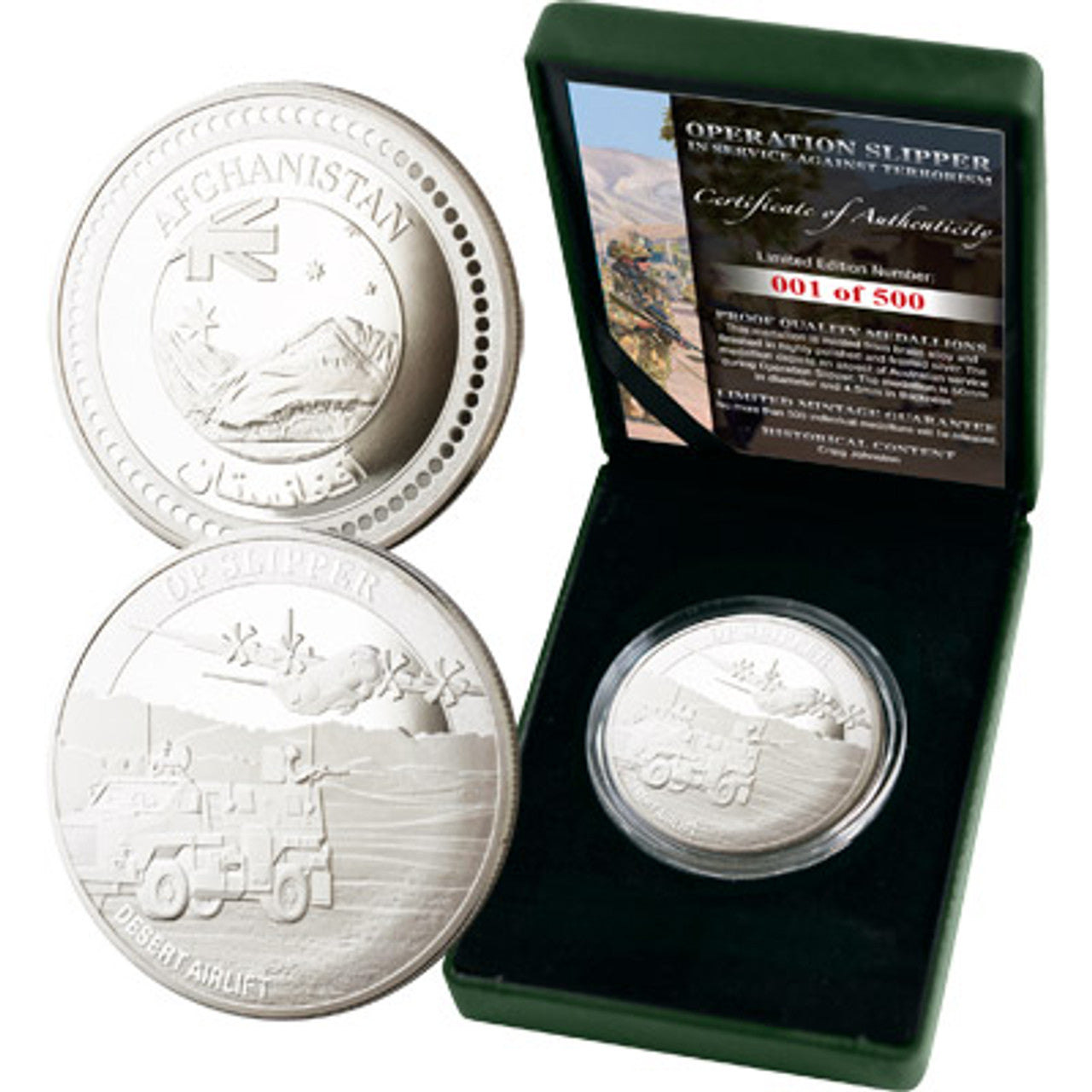 This limited edition medallion commemorates the Royal Australian Air Force's heavy-lifting Hercules C-130 transport aircraft and their crucial role in providing air logistic support in Afghanistan. www.moralepatches.com.au