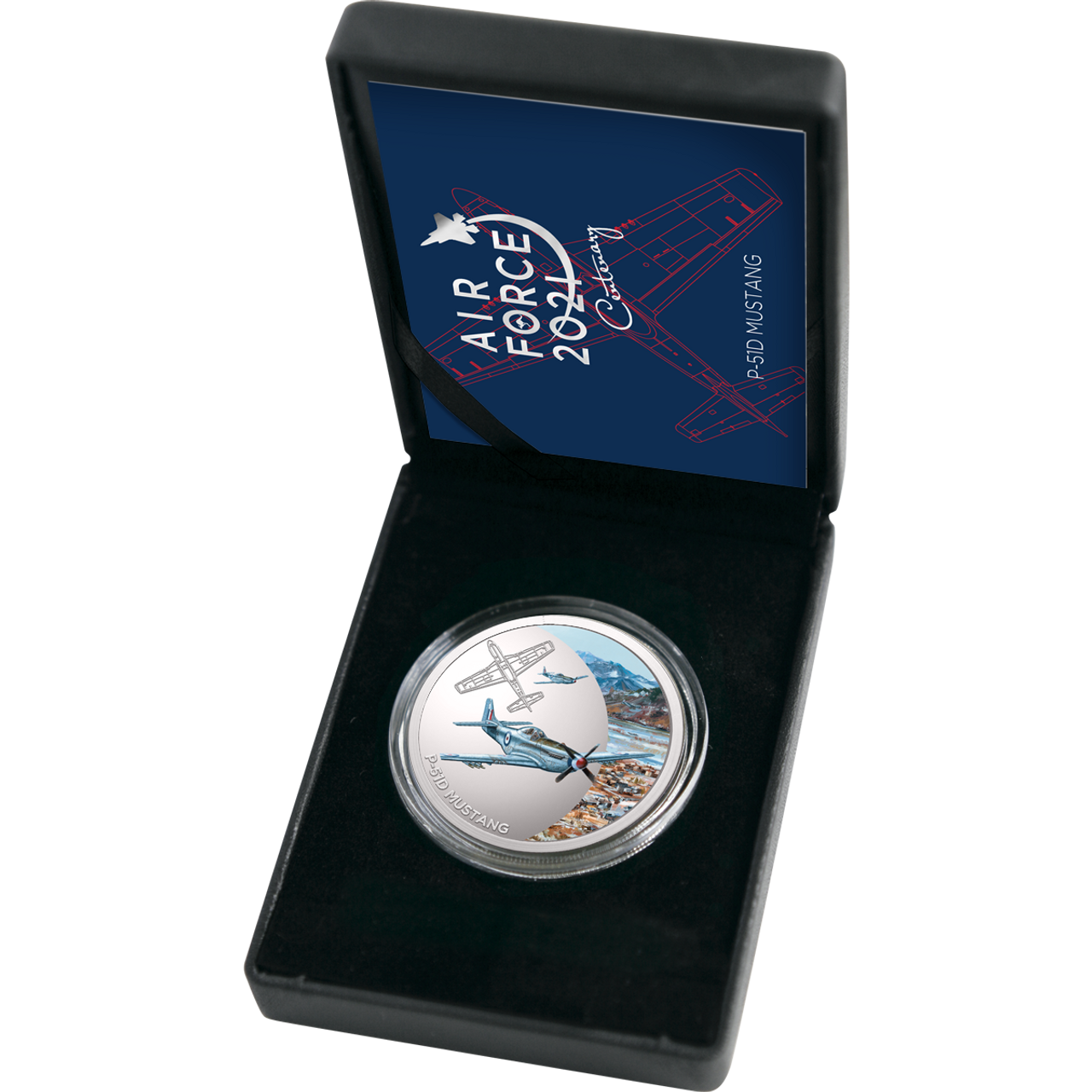 The sensational Air Force 100 Limited Edition Medallion - P-51D Mustang is a must-have for aviation enthusiasts and collectors. This exclusive limited edition medallion commemorates the Air Force Centenary and is a perfect way to own a piece of history. With only 500 releases worldwide, this medallion is a rare find. www.moralepatches.com.au
