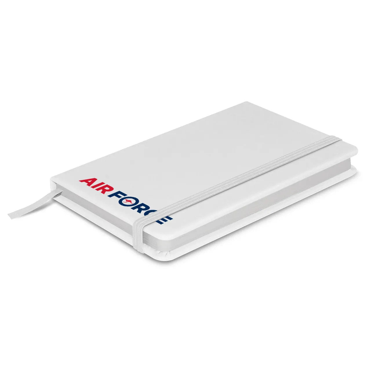This small AF notebook boats 160 pages of 70gsm lined paper, bound in a hard cover and luxury soft touch Neoskin finish. Featuring an elastic closure band and bookmark ribbon, you'll be delighted with the size (W 89mm x L 140mm x 15mm). Start writing your stories with it now! www.moralepatches.com.au