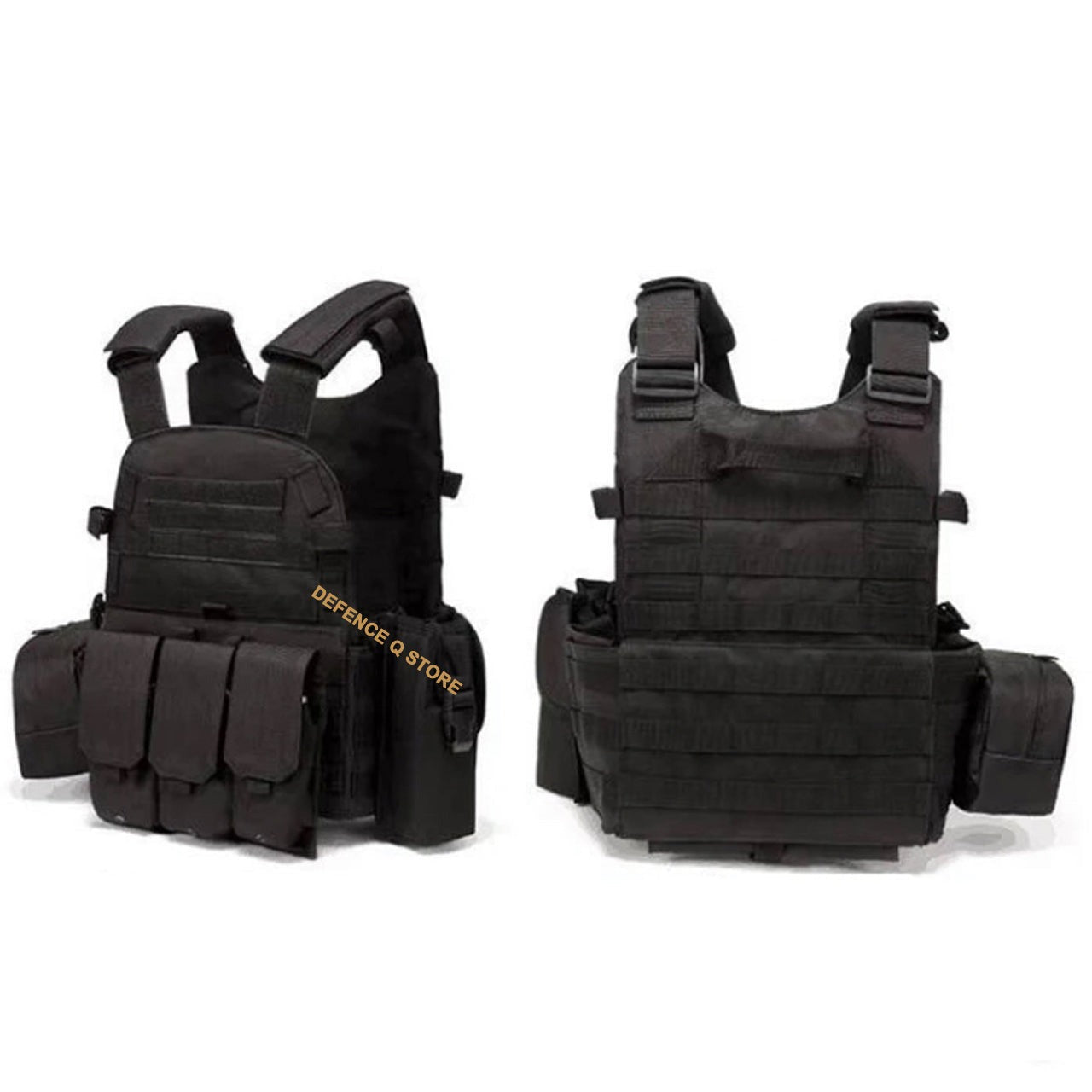 The Air Force Tactical Vest Lightweight Loadout Combination is crafted with premium 600D oxford material for superior durability. Its MOLLE design, featuring front and back compartments, allows for customization to match your aggressive combat style. www.moralepatches.com.au