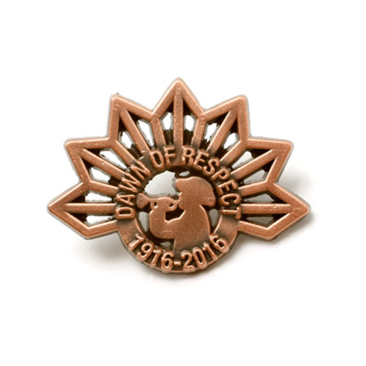 Honour a century of respect and remembrance with the April 25, 1916-2016 Dawn of Respect Commemorative Lapel Pin. This thoughtfully designed pin marks a significant milestone, celebrating the enduring legacy and respect for those who have served. www.moralepatches.com.au