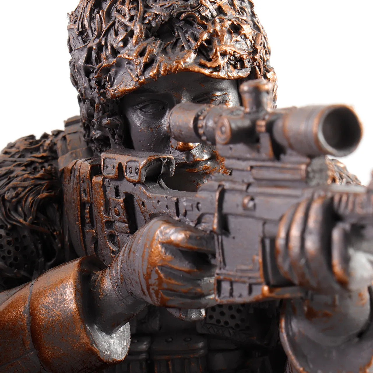 The Limited Edition 'Australian Army Sniper Pair' figurine is a tribute to the skilled marksmen who have played a vital role in Australian military history. www.moralepatches.com.au.com.au