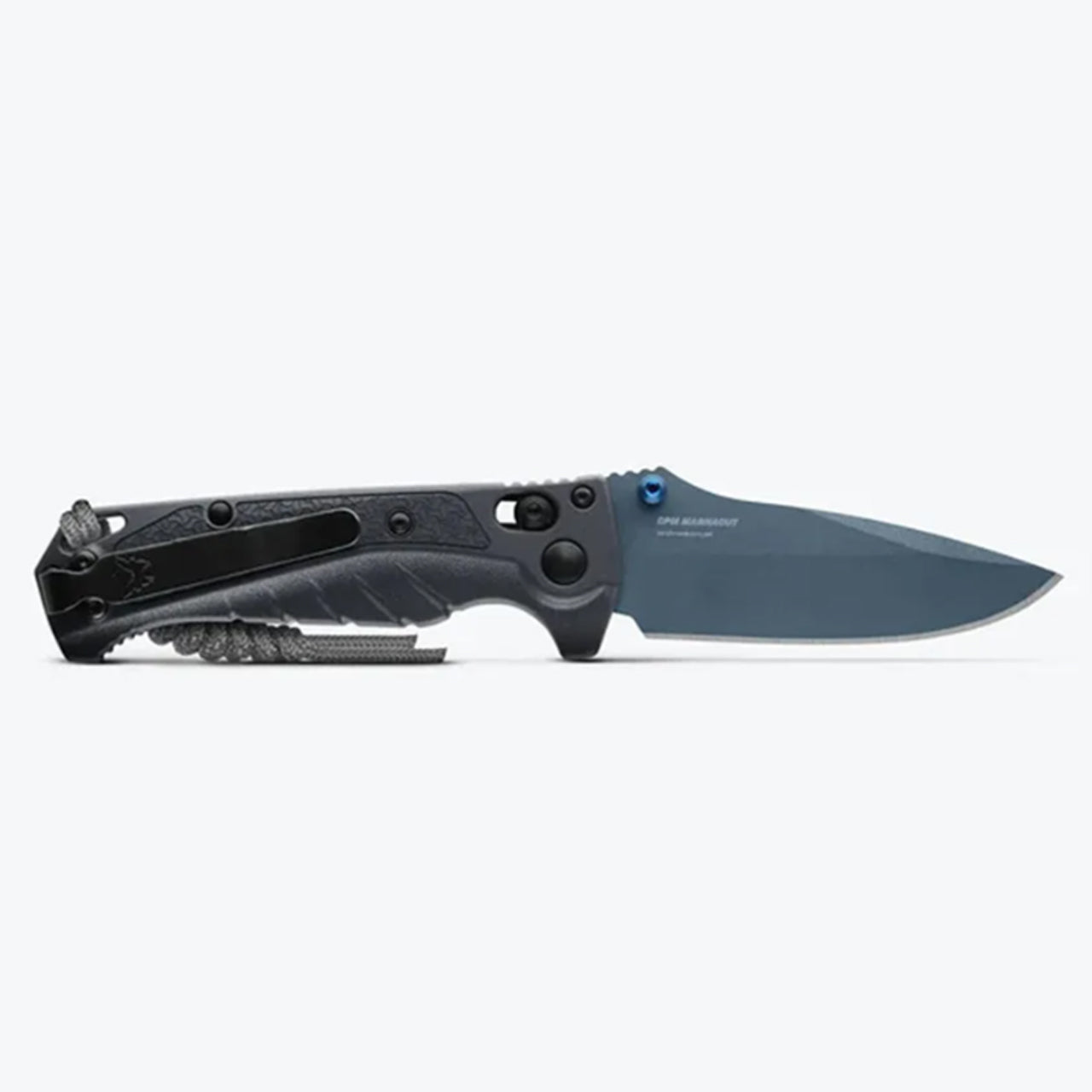 Benchmade's hard-use, aquatic EDC known as the “angler's favourite folder” just got a refresh. Meet the 18065BT-01 Mini Adira™, a stealthier variant of the original, built for tasks on deck and off. Donning an understated tempest gray Grivory handle paired with a pop of sapphire blue PVD on the thumbstud, the 18065BT-01 Mini Adira™ sports a nimble 81.5mm drop point bladeof CPM-MagnaCut stainless steel, now with an updated Cerakote blue titanium blade finish. www.moralepatches.com.au