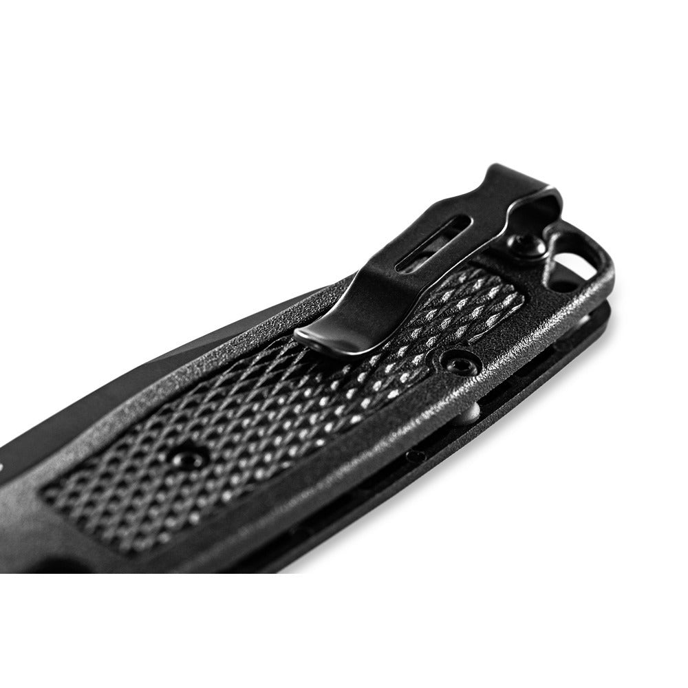 Blacked out from tip to tail, this Bugout® is a favorite amongst customers of all lifestyles. Re-engineered with Benchmade’s CF-Elite™ handle technology, the 535BK-2 weighs in slightly lighter than its predecessors, yet boasts greater rigidity under pressure. Just when you thought the Bugout® couldn’t get any lighter… www.moralepatches.com.au