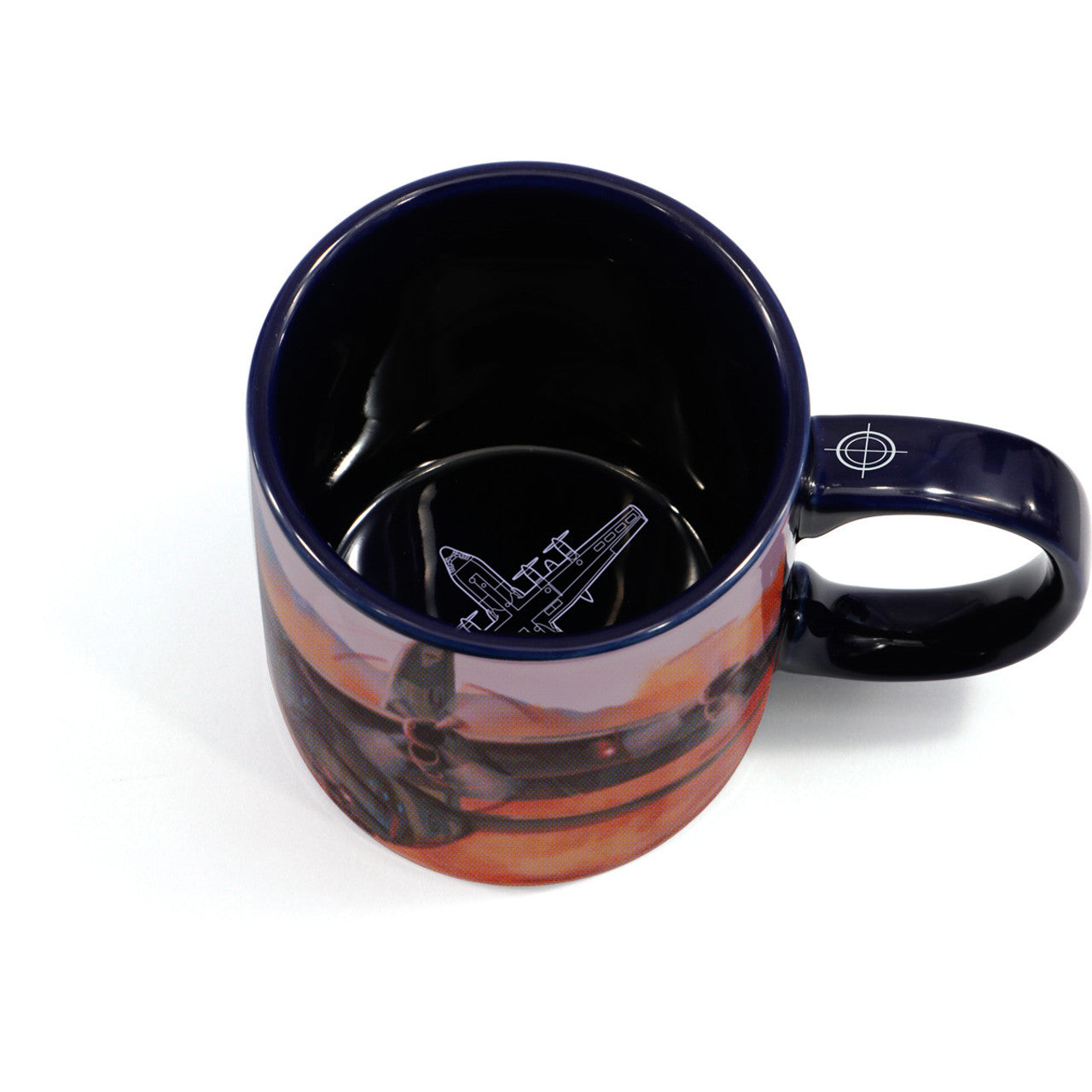 With a beautiful depiction of the workhorse C-130 Hercules and a schematic of the aircraft in the base, this mug is both eye-catching and unique. Made from durable ceramic with an easy-grip handle and scratch-resistant finish, it is perfect for enjoying hot or cold beverages. www.moralepatches.com.au