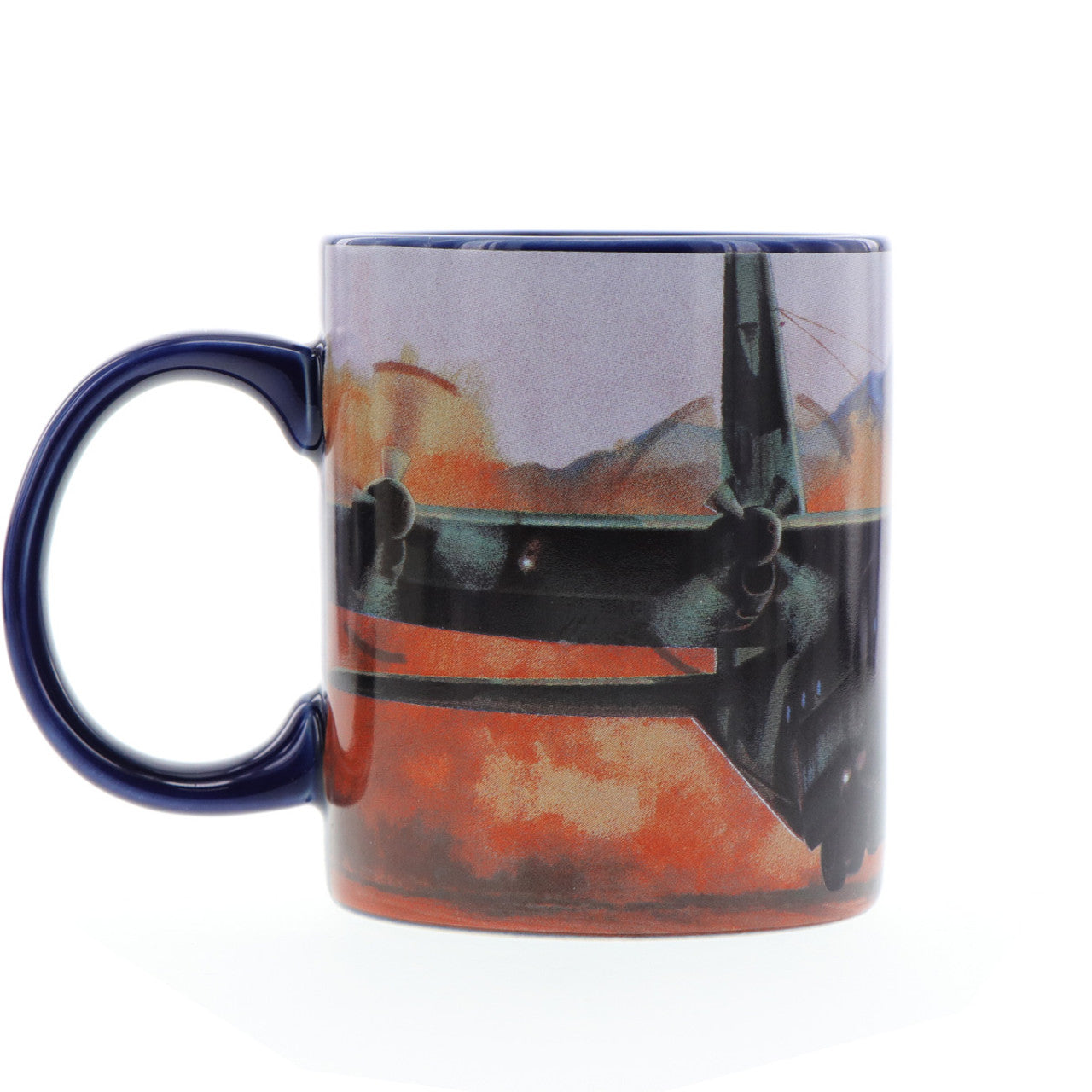 With a beautiful depiction of the workhorse C-130 Hercules and a schematic of the aircraft in the base, this mug is both eye-catching and unique. Made from durable ceramic with an easy-grip handle and scratch-resistant finish, it is perfect for enjoying hot or cold beverages. www.moralepatches.com.au