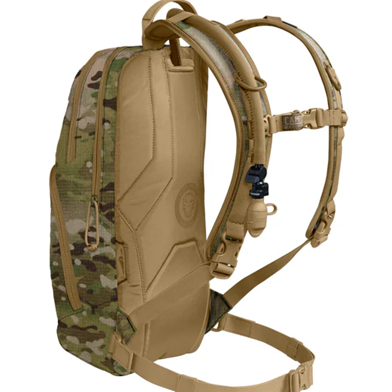 The most efficient way to carry your water and gear just got better. With a narrow gauge, low-profile design that holds over 8L of cargo the MULE is perfect for short, sharp missions. The included, all new 3L Mil Spec Crux Reservoir delivers 25% more water per sip and the new 500D Double-rip Cordura® Fabric ensures lasting durability. Internal essentials organization and the new laser cut Mountain™ MOLLE makes organizing your gear simple and fast. www.moralepatches.com.au