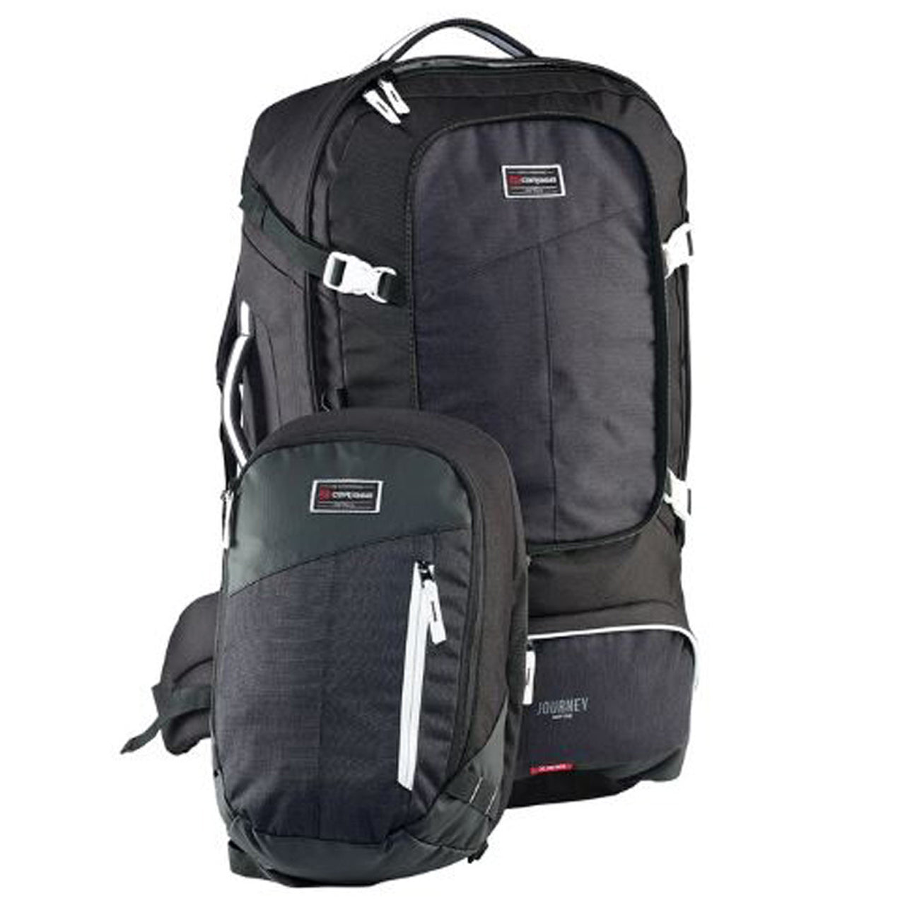 Practical and strong, the Caribee Journey travel pack series is a proven travel companion. Loaded with a lot of features found in more expensive travel packs, this pack will make you’re backpacking adventure the ultimate getaway. www.moralepatches.com.au