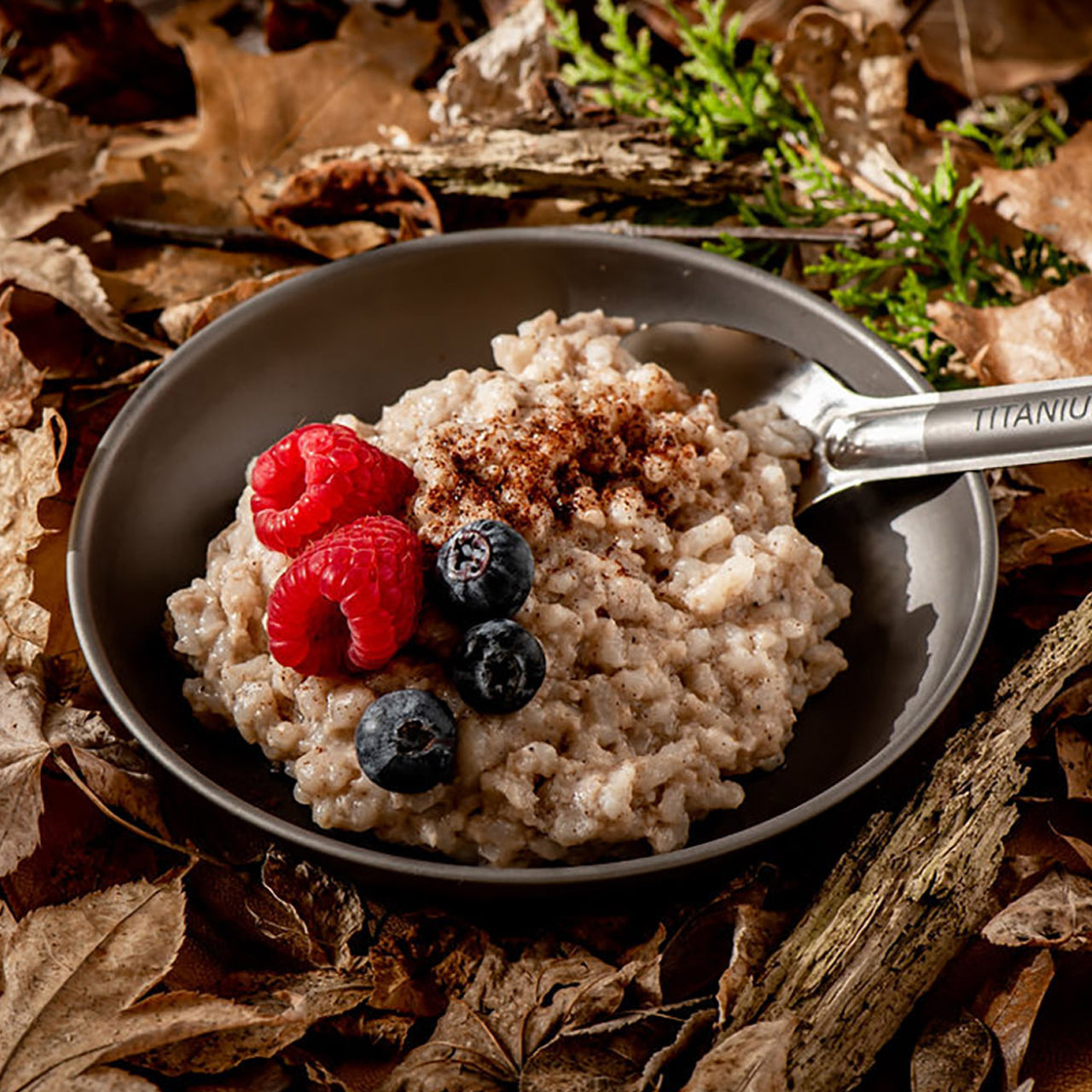 Our Coconut Rice Pudding can be enjoyed as an energising hot breakfast or a delicious dessert. A soft and creamy rice pudding with a subtle nutmeg hint. www.moralepatches.com.au