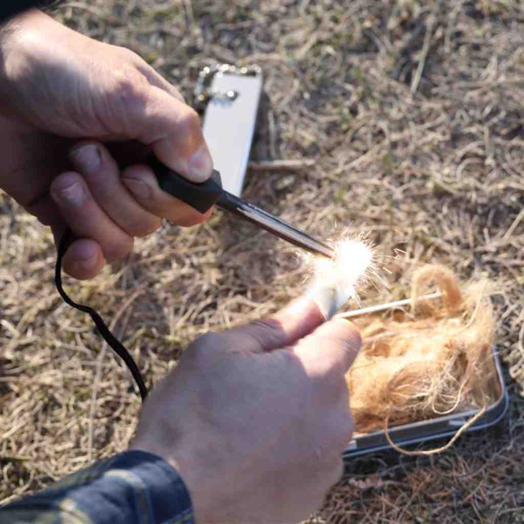 Get a fire lit quickly with Coghlan's Fire-in-a-Box kit. This compact and organised tin case contains everything to start a campfire, convenient to keep in the backpack of hikers, hunters, backpackers, and those who enjoy traditional fire-starting. This kit contains enough material to start hundreds of fires. www.moralepatches.com.au