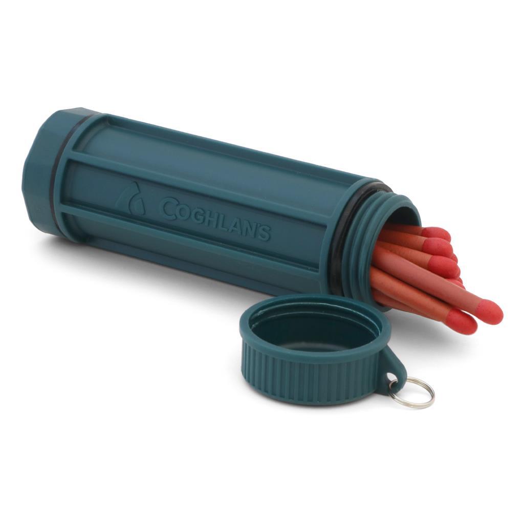 These waterproof and windproof matches burn in heavy rain and even while wet! The matches are developed specifically for the UK Ministry of Defence and are NATO approved. Designed to light in all extremes of weather, the match can withstand immersion in water and cannot be extinguished by wind, making it the ideal match when out in harsh conditions. Match head burns for 10 seconds. Waterproof tub comes with 2 striker surfaces. www.moralepatches.com.au