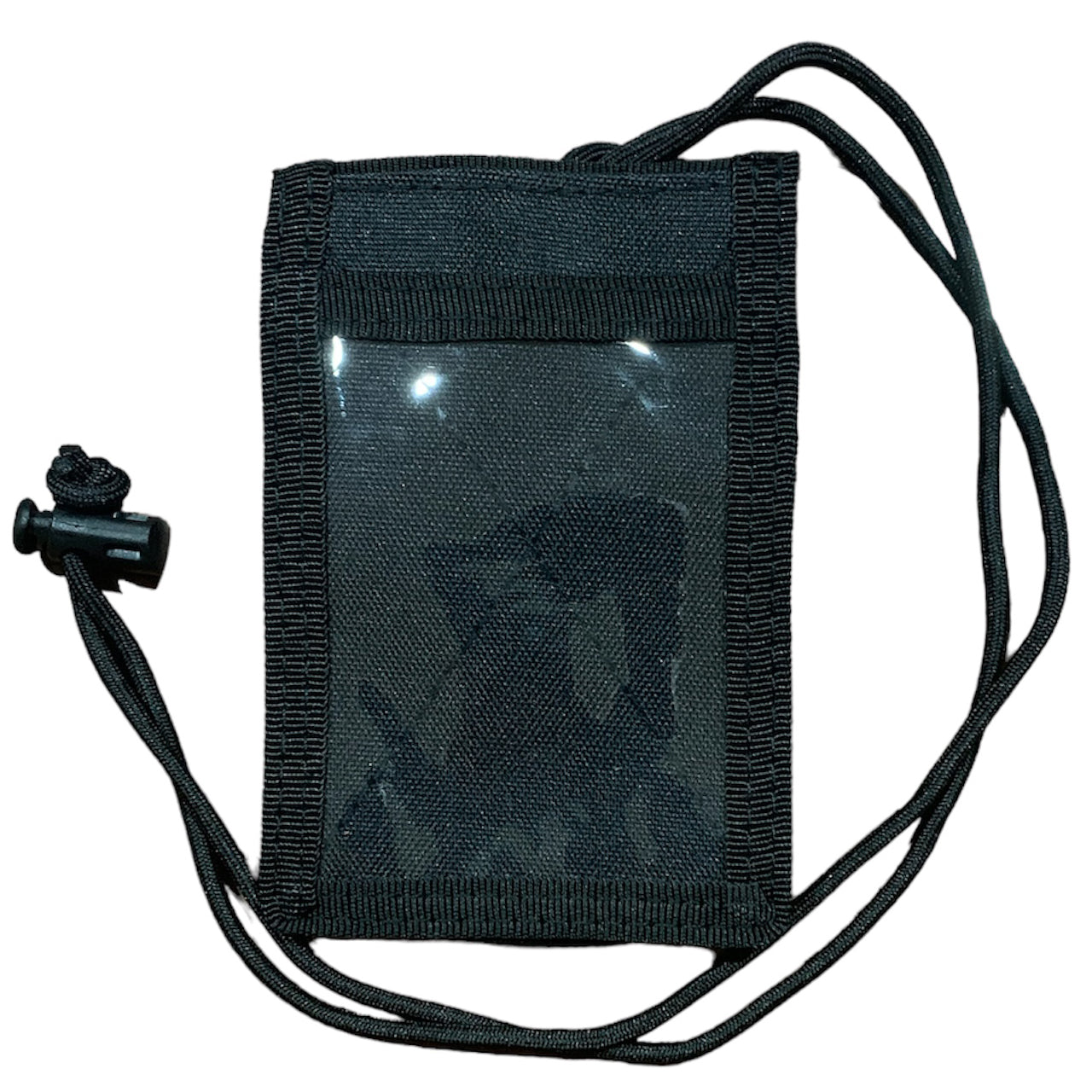 Elevate your tactical gear with the Elite Tactical MOLLE Capable ID Holder in Black. Its convenient front ID window and MOLLE compatibility make it the perfect accessory for attaching to your equipment or wearing around your neck. With space for a pen and three separate card slots in the back, this holder offers added security for your valuables. The tear away front ID holder and included paracord with toggle add a rugged and functional touch. www.moralepatches.com.au