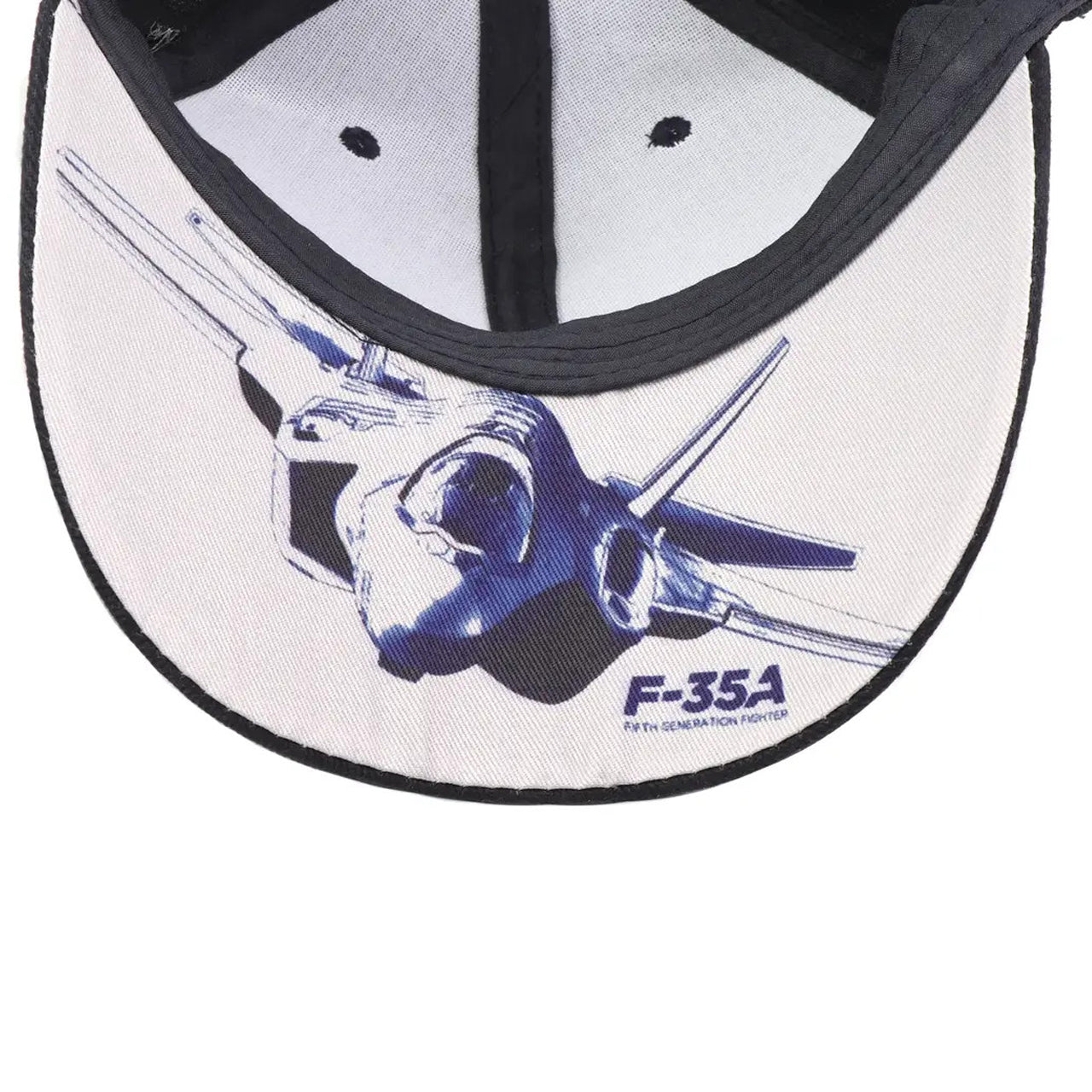 Enthusiasts of high-quality headwear, get ready for the F-35A Embroidery Cotton Cap - a perfect fusion of style and patriotism. Adorned with an embroidered aircraft design and the iconic RAAF logo, this cap boasts a printed underside of the peak showcasing the fierce F-35A fighter jet. www.moralepatches.com.au