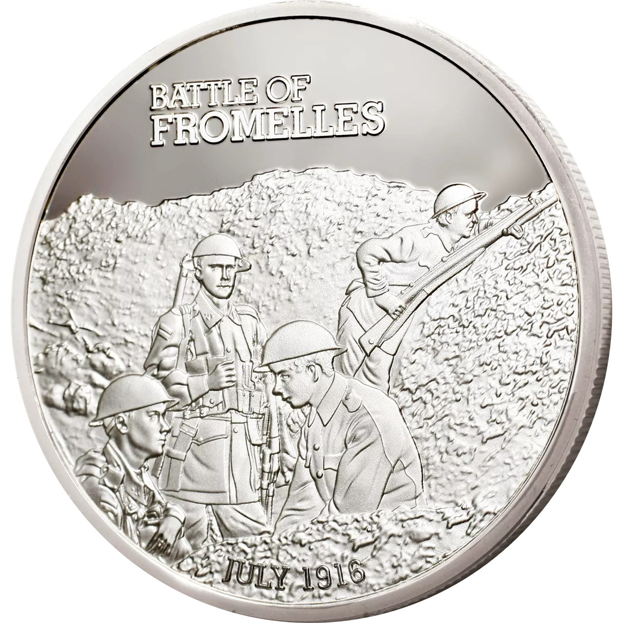 The Introducing the limited edition Battle of Fromelles Commemorative Medallion is an exquisite piece that pays tribute to the brave soldiers of the 5th Australian Division who fought in the disastrous Battle of Fromelles during World War I. www.moralepatches.com.au