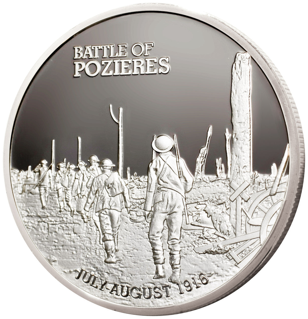 The Introducing the limited edition Pozieres Commemorative Medallion is a tribute to the brave Australian soldiers who fought in the historic battle of Pozieres during World War I. www.moralepatches.com.au