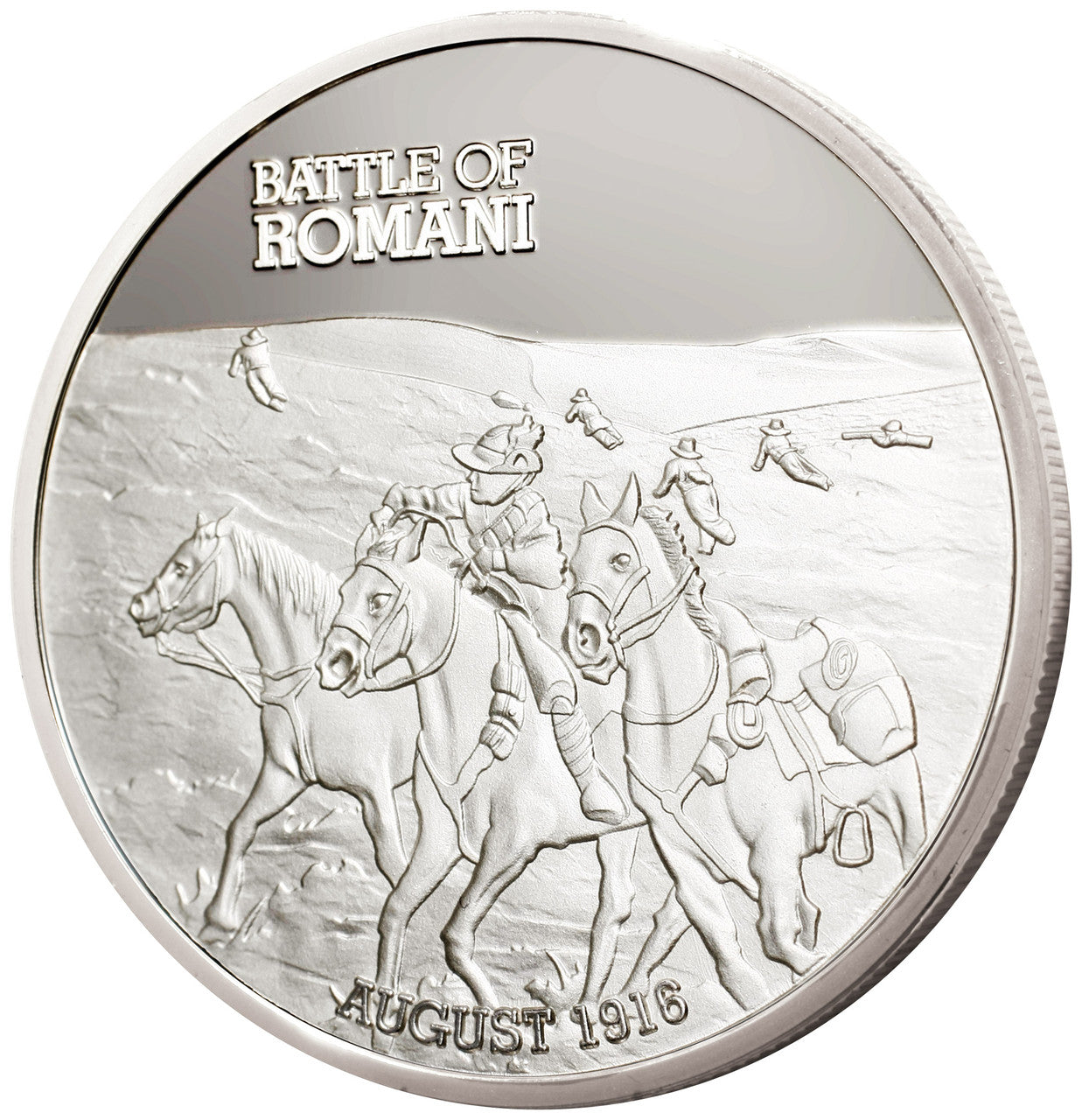 The Introducing the limited edition Battle of Romani Commemorative Medallion is a tribute to the brave soldiers who defended the vital Suez Canal during World War I. www.moralepatches.com.au
