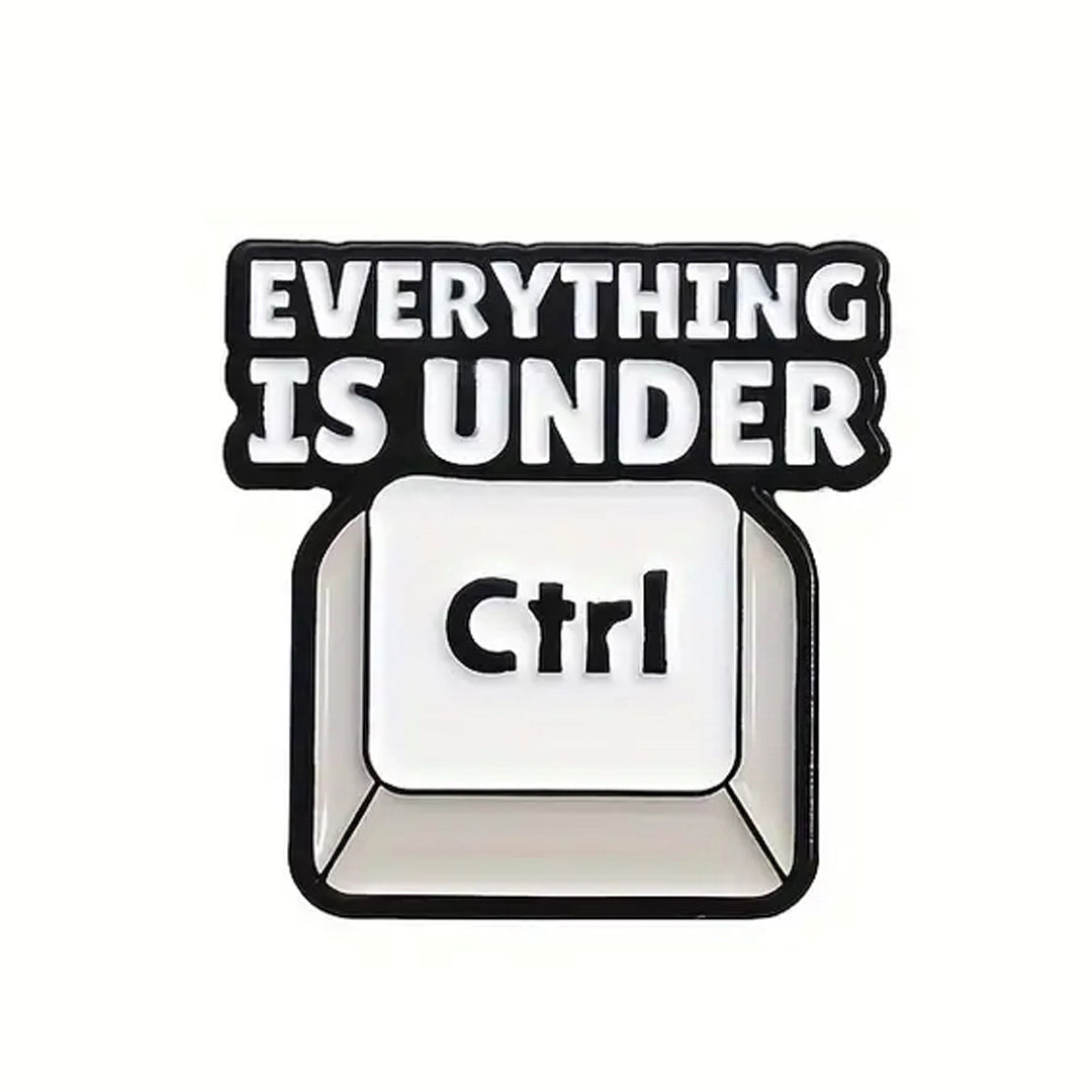 This playful and witty pin is perfect for the friend who shares your sense of humour. Showcasing the clever phrase "Everything Is Under Lapel Pin." An ideal gift to brighten someone's day and offer a comforting virtual hug.
Size: 27mm (w) x 27mm (h) www.moralepatches.com.au