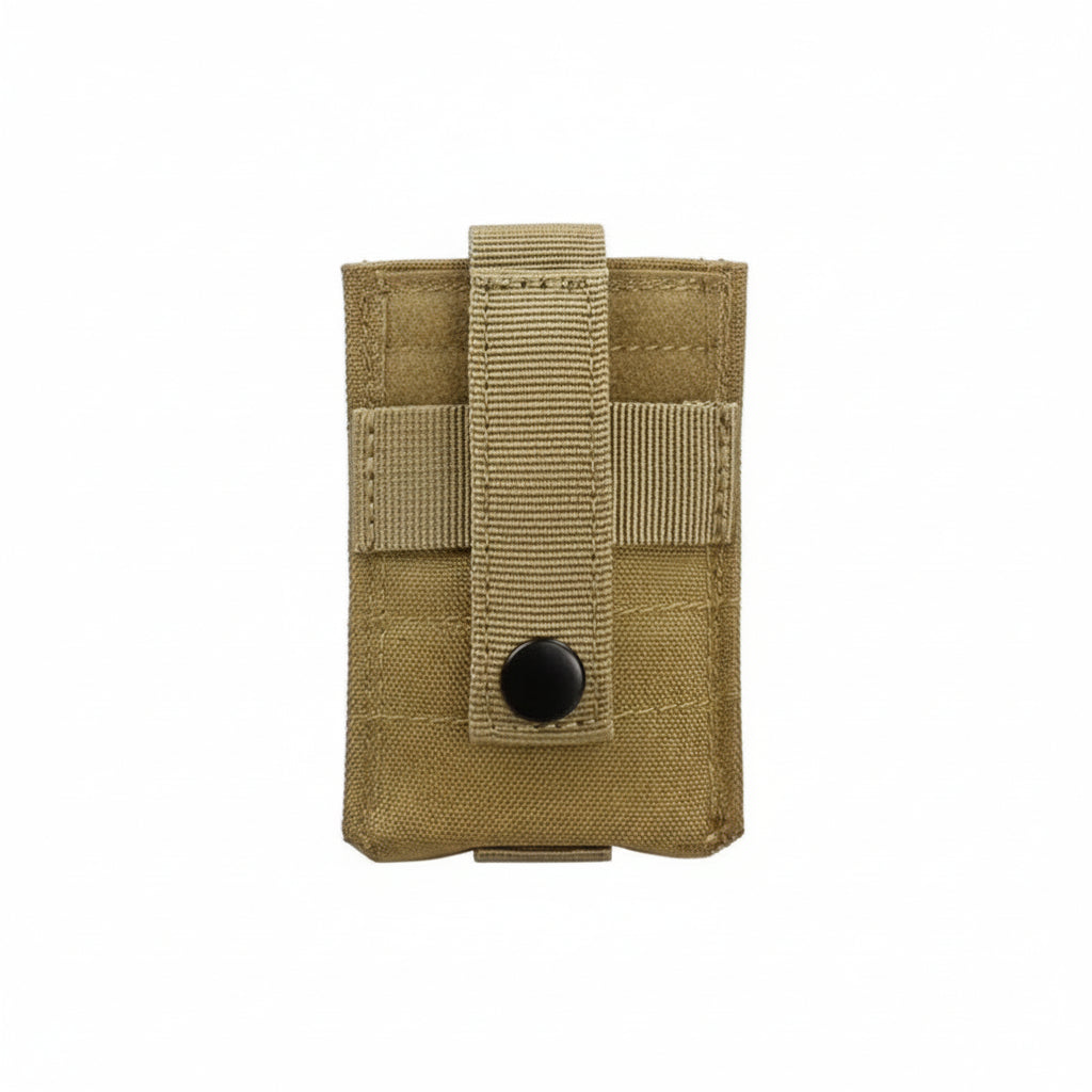 Engineered for tactical efficiency, this Single Frag Grenade Pouch secures F1 grenades and comparable equipment with reliable precision. Constructed from hardwearing 500D nylon with an integrated rear panel and MOLLE webbing, it delivers durability where it counts www.moralepatches.com.au