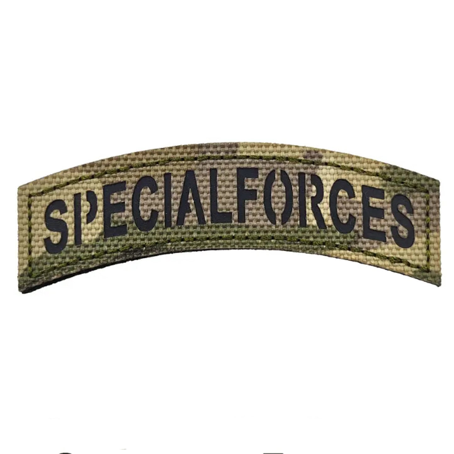 Make a bold statement with the Special Forces Laser Cut Multicam Patch Hook & Loop. This striking 8x2.5cm patch features laser-cut precision detailing that demands attention. Backed with both hook and loop fasteners, it's ready to attach to tactical gear, backpacks, or uniforms instantly. www.moralepatches.com.au