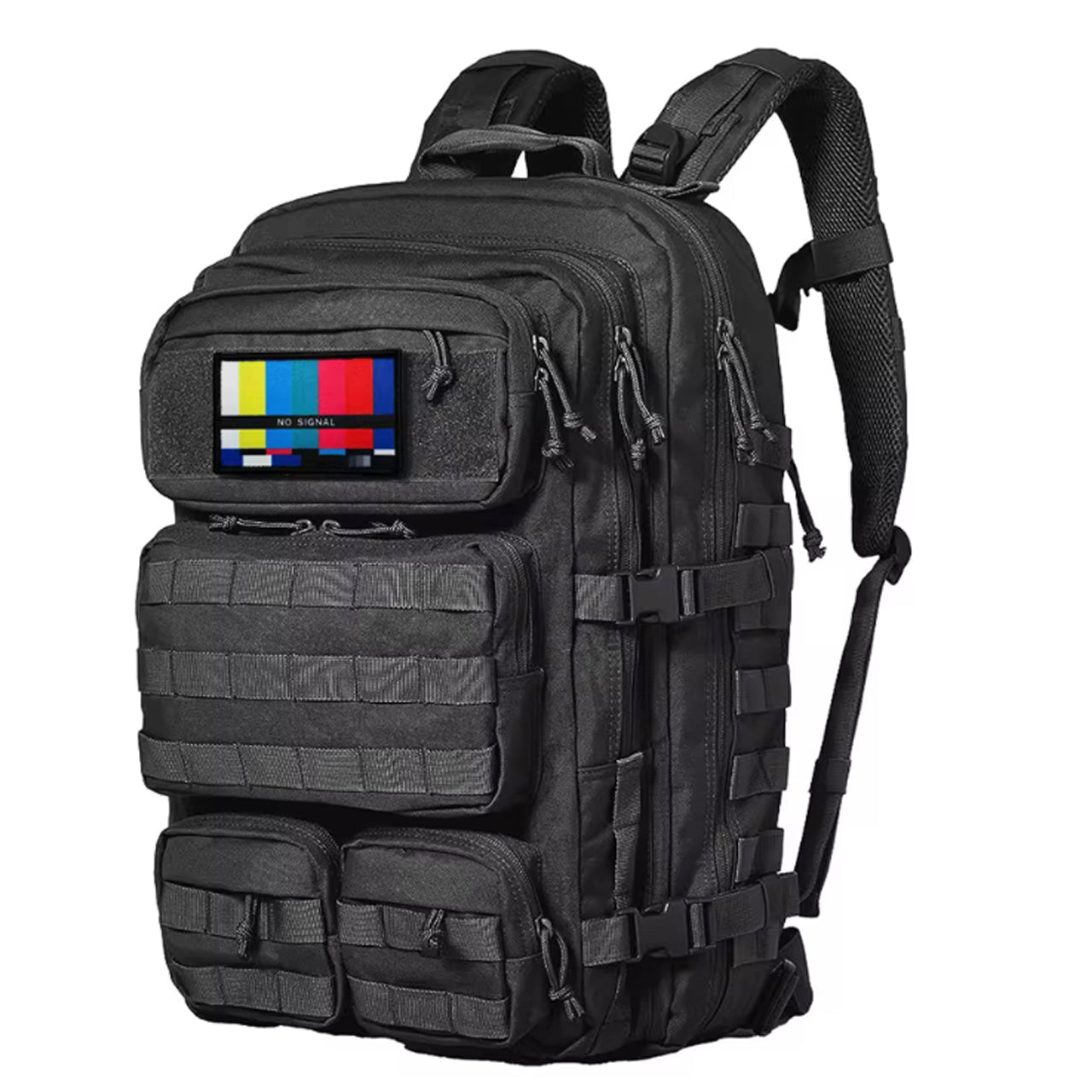 Elevate your gear to the next level with the No Signal Embroidery Velcro Backed Morale Patch. Easily attach it to any piece of field gear, clothing, or create a unique patch display! Infuse some fun and spookiness into your style today. www.moralepatches.com.au