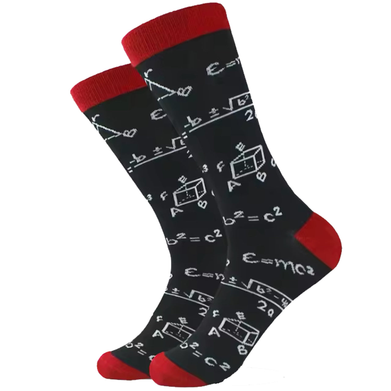 Step out in style and make a statement with our Math Red & Black Socks - available in size EUR 35-44. Crafted from polyester and cotton, these socks not only offer supreme comfort but also boast a beautiful and vibrant design. The perfect gift for someone special or a treat for yourself, order your pair now! www.moralepatches.com.au