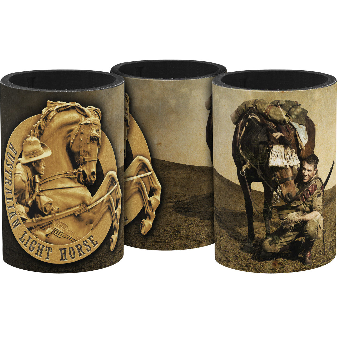 Commemorate the bond between the Australian Light Horsemen and their loyal Waler mounts with this sensational commemorative cooler. www.moralepatches.com.au