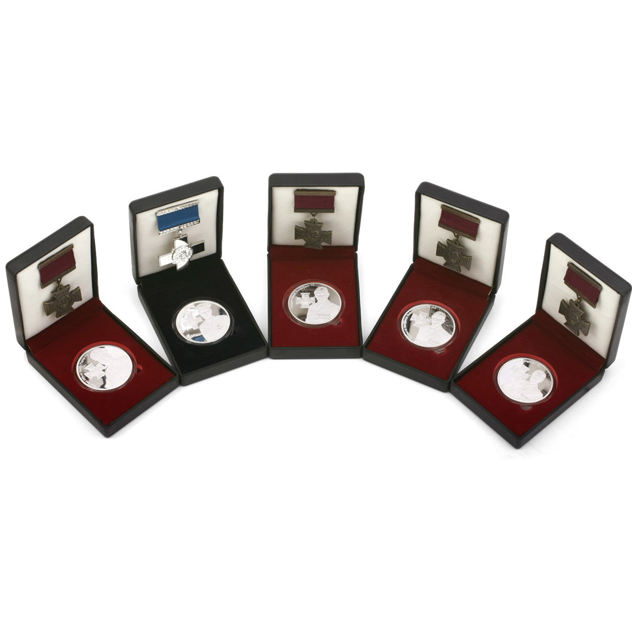 Introducing "In the Service of Others: For Valour and Gallantry" Limited Edition Medallion, a remarkable collection that brings together Australia's four living Victoria Cross and sole surviving George Cross recipients. This once in a lifetime collection is the world's first release of a medallion series to include the images of the living recipients, making it a must-have for anyone interested in military history. www.moralepatches.com.au