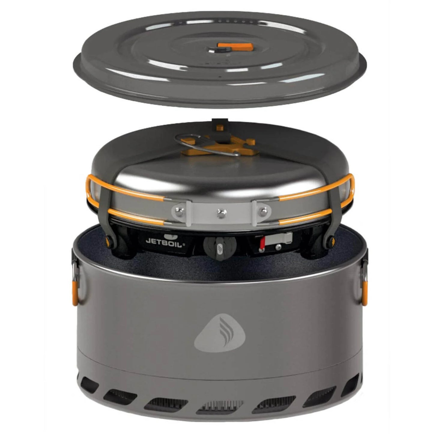 Upgrade your outback repertoire with the HalfGen! A beastly 10,000 BTU heating system boils water in just over three minutes. Jetboil's proprietary regulator technology offers incremental heat adjustments from light simmer to full boil. www.moralepatches.com.au