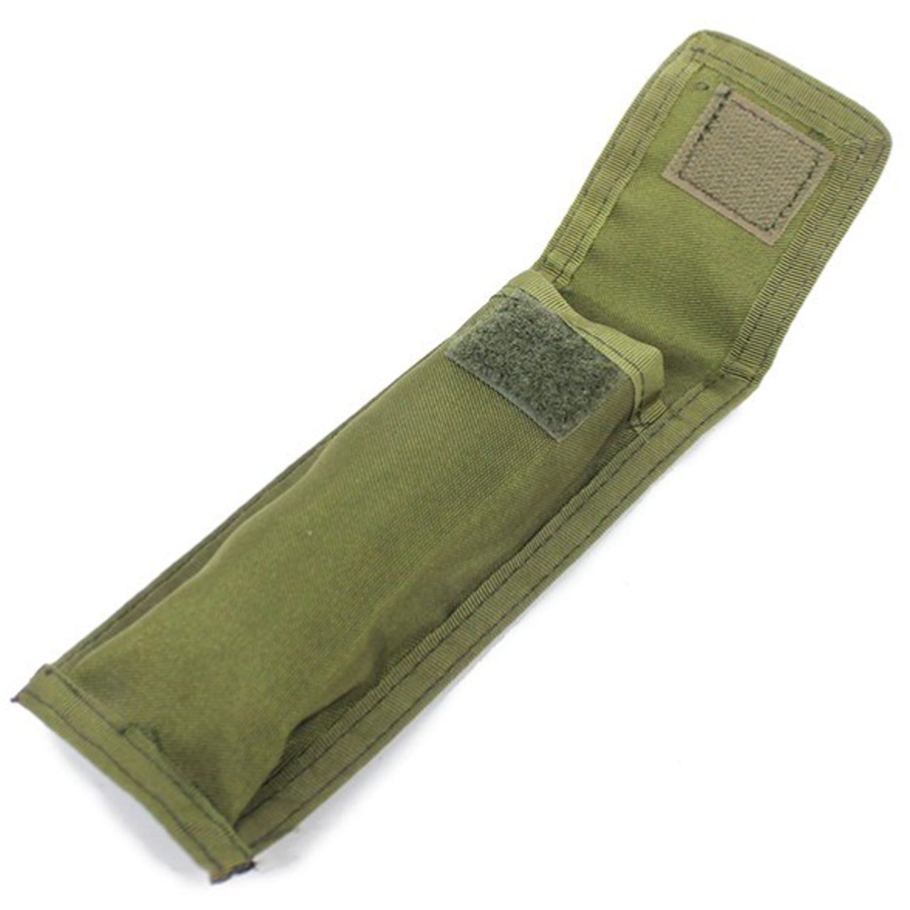 If you are in need of a compact knife pouch, this is the perfect item for you. Weather you are camping, fishing, hunting or just for work, this pouch is great. It has a built in pocket loop making it easy to carry. www.moralepatches.com.au