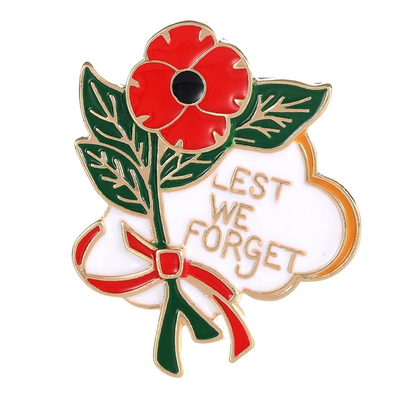Honour those who served with the Lest We forget Poppy Flower White Lapel Badge—a powerful symbol of remembrance and respect. This striking emblem captures the essence of sacrifice and courage, making it the perfect way to show your appreciation for our heroes. www.moralepatches.com.au