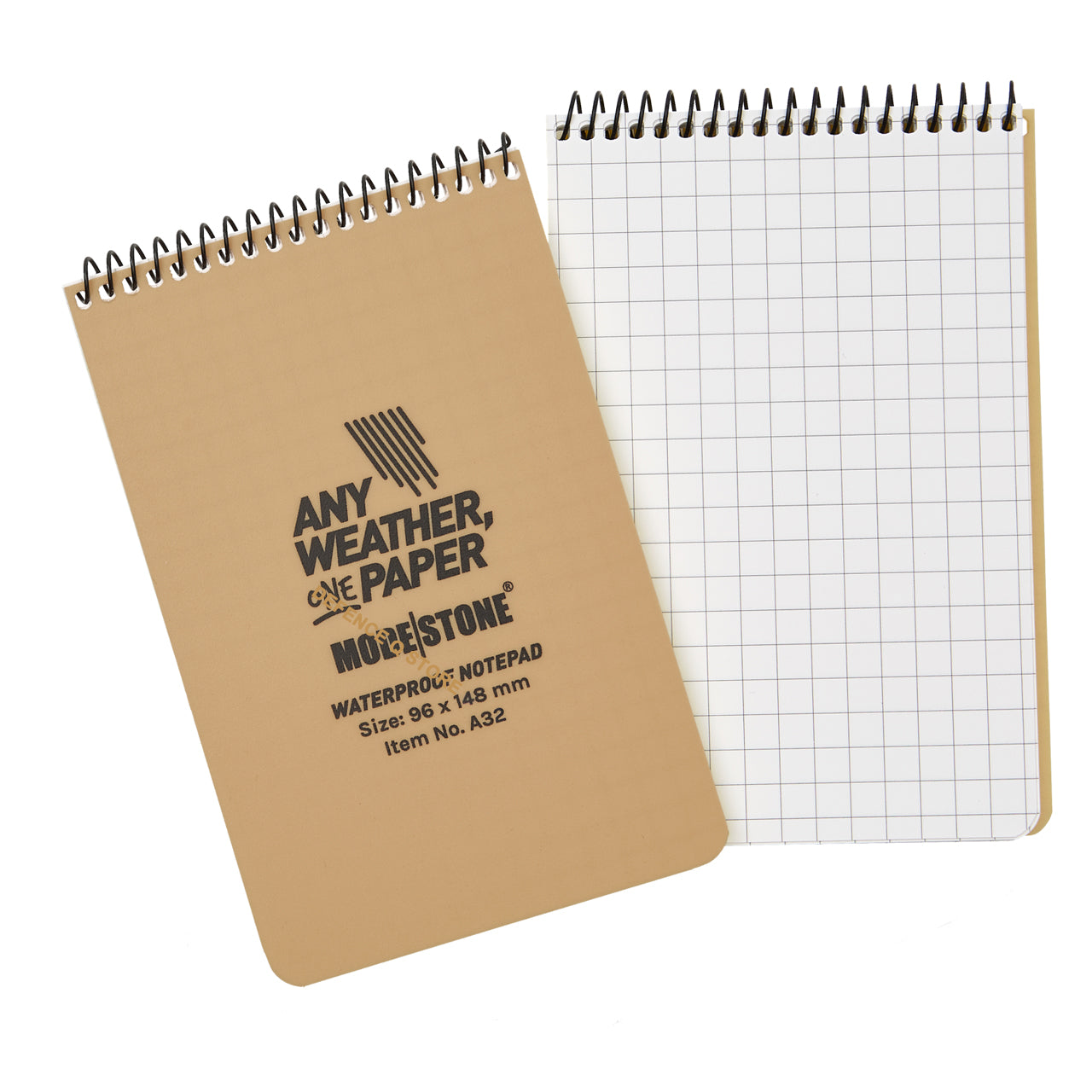 Modestone® notepads are a result of long-lasting product development. The idea of waterproof notepads started while the inventor, Kalle Kinnunen was serving in Finnish Defence Forces and his important notes from NCO School were destroyed by water. www.moralepatches.com.au