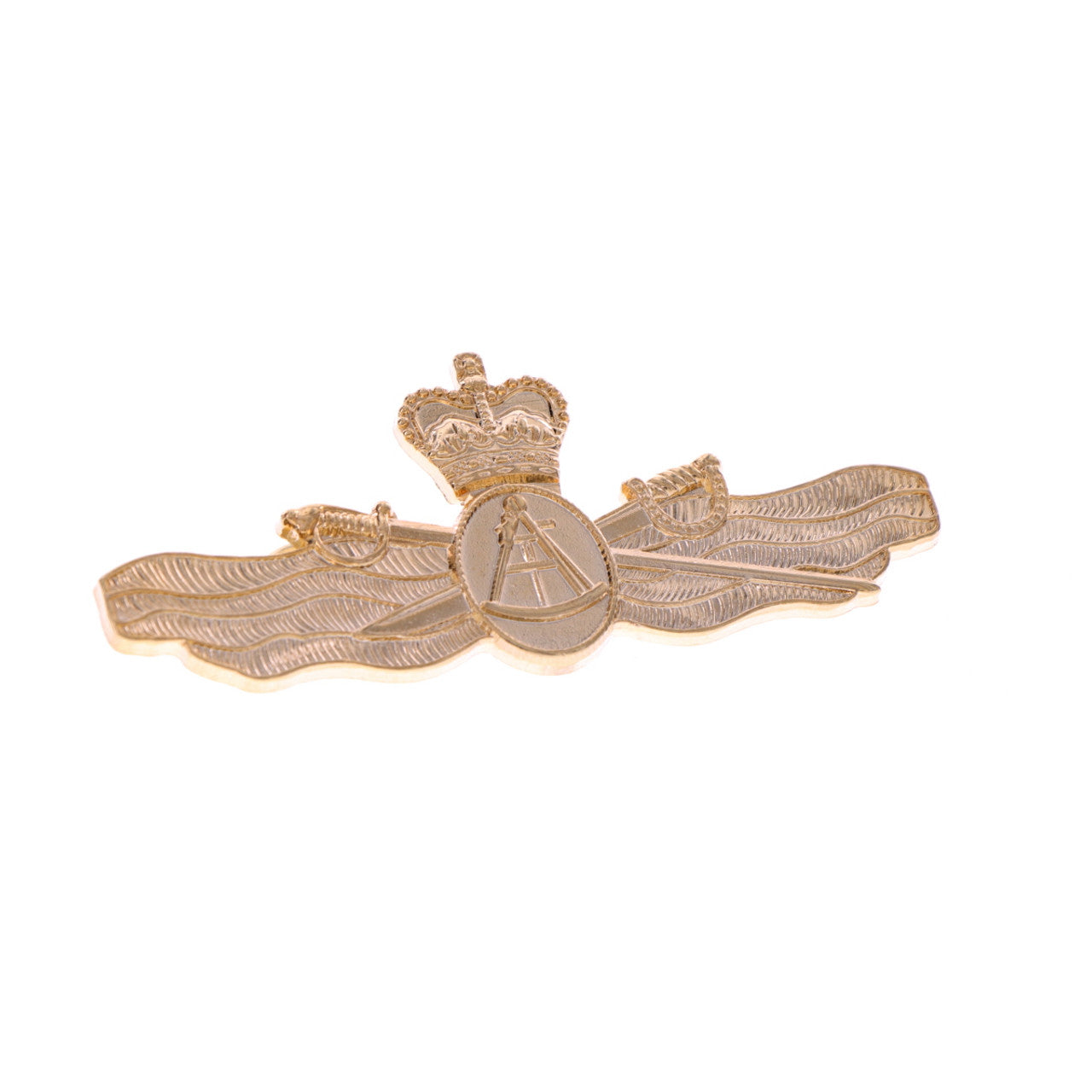 Claim your Maritime Geospatial Officer Gold Badge today! Superbly sized and equipped with two secure butterfly clutch pins, this large badge is a proud symbol of your achievement. www.moralepatches.com.au