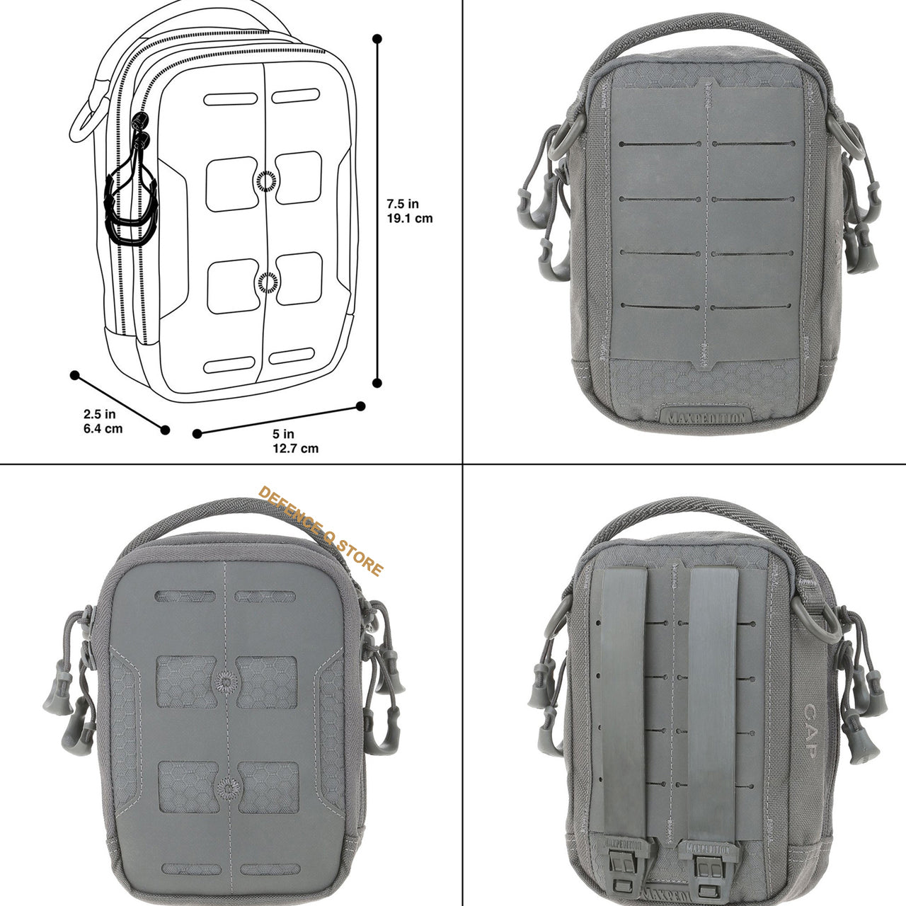 A lightweight, slimline carrying case for mission essentials, the Maxpedition Compact Admin Pouch is designed to attach to a belt, vest or tactical pack via TacTie PJC5 joining clips. The large main compartment expands to fit multiple items and stays slim when empty to reduce bulk and space. www.moralepatches.com.au