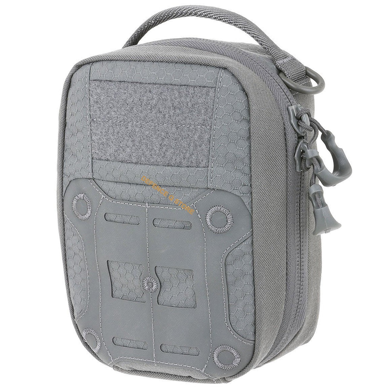 The FRP First Response Pouch is an updated interpretation of the traditional blow-out medical pouch. It has an interior paracord adjuster used to set the angle of opening for the main compartment. The inside is equipped with elastic straps and pockets for organizing first aid essentials. www.moralepatches.com.au