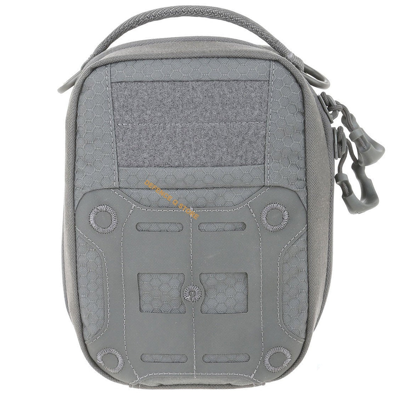 The FRP First Response Pouch is an updated interpretation of the traditional blow-out medical pouch. It has an interior paracord adjuster used to set the angle of opening for the main compartment. The inside is equipped with elastic straps and pockets for organizing first aid essentials. www.moralepatches.com.au