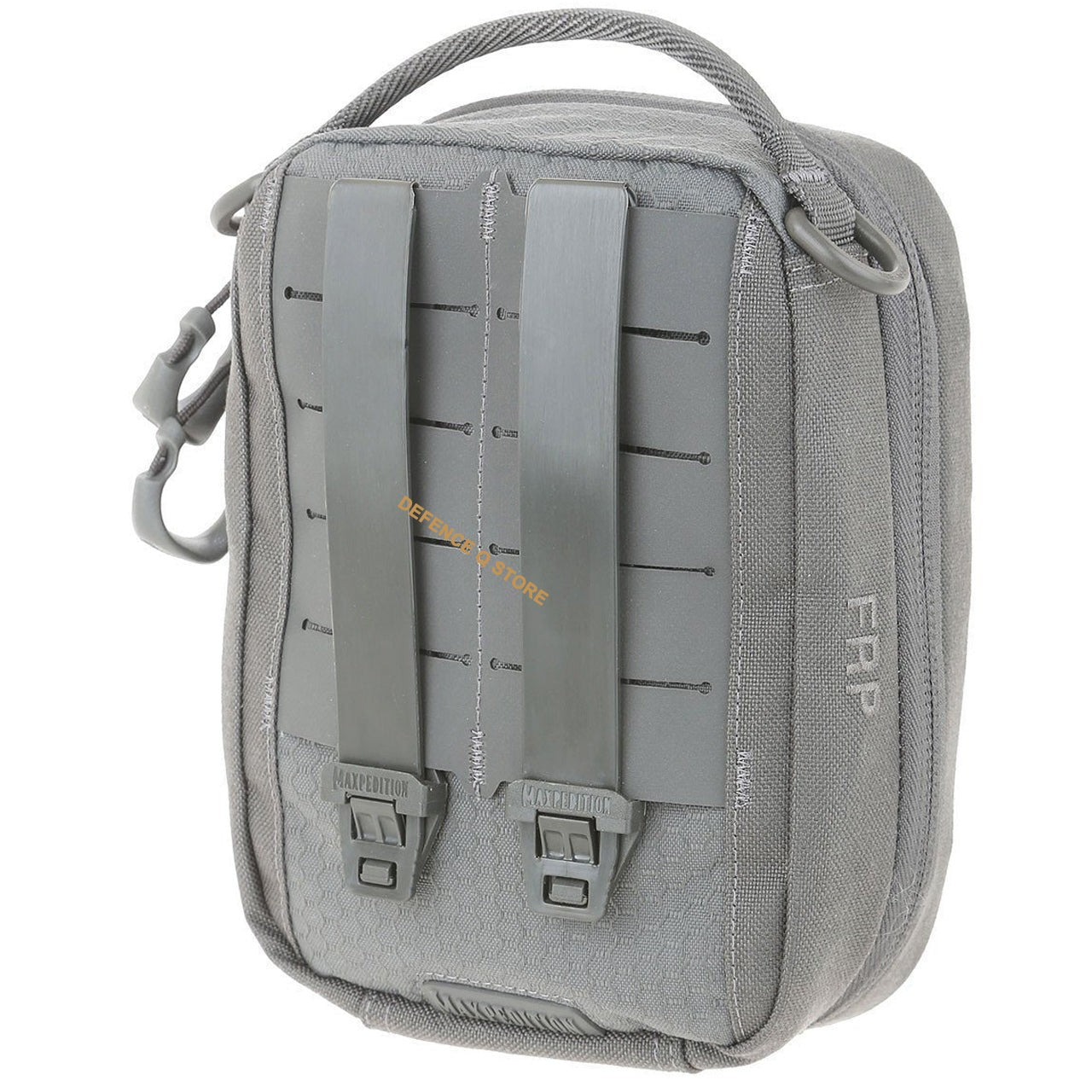 The FRP First Response Pouch is an updated interpretation of the traditional blow-out medical pouch. It has an interior paracord adjuster used to set the angle of opening for the main compartment. The inside is equipped with elastic straps and pockets for organizing first aid essentials. www.moralepatches.com.au