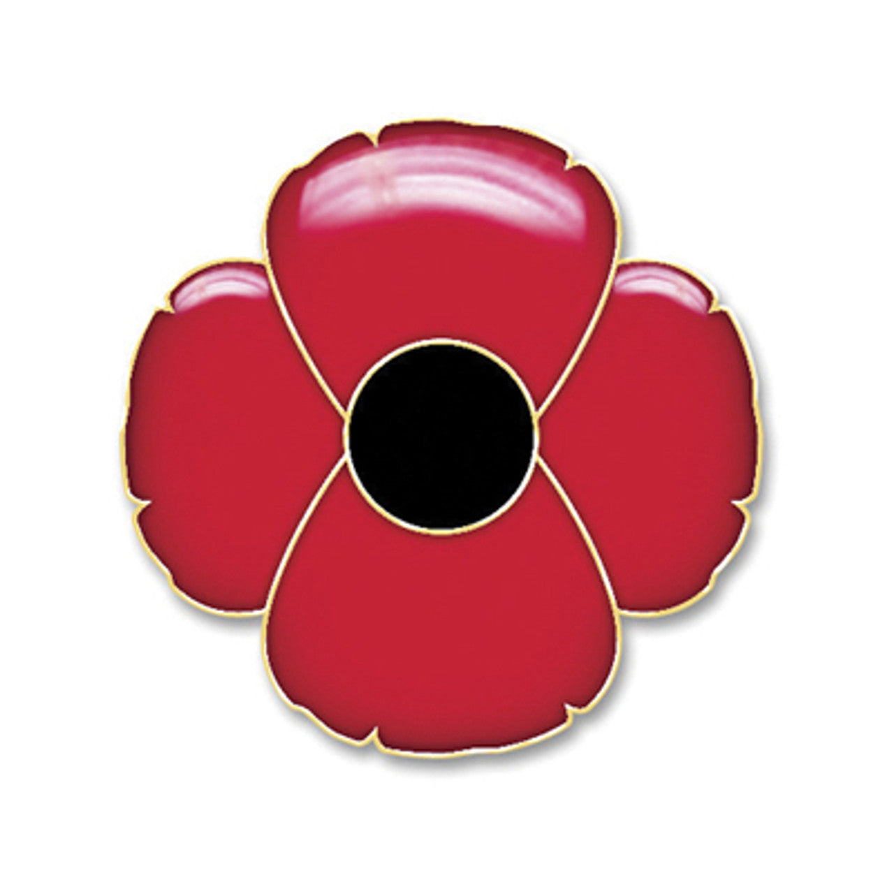 The Metal Poppy Badge On Card is a must-have accessory for both males and females who appreciate military-inspired fashion. www.moralepatches.com.au